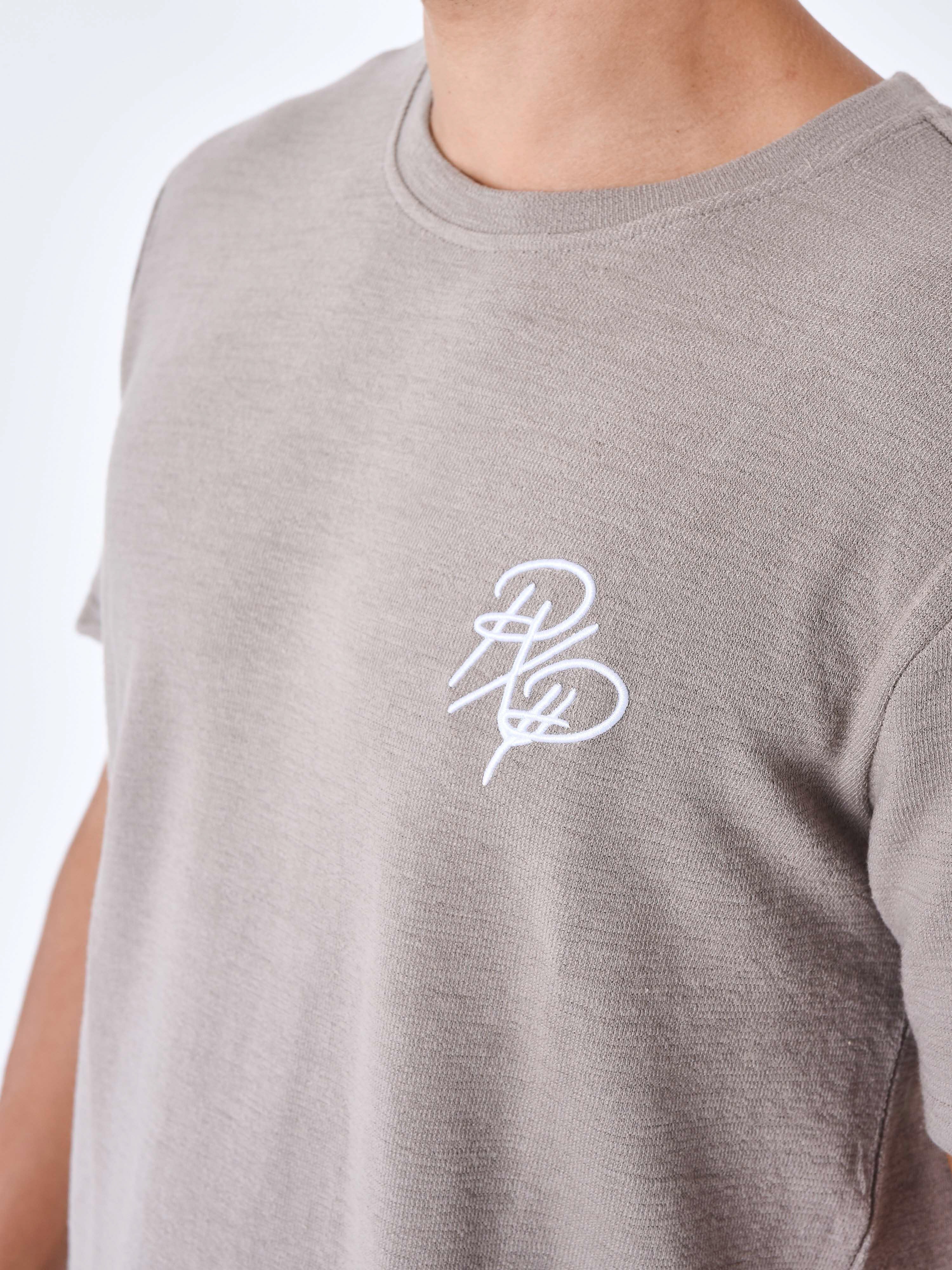 T-shirt uni texturé - Image 6