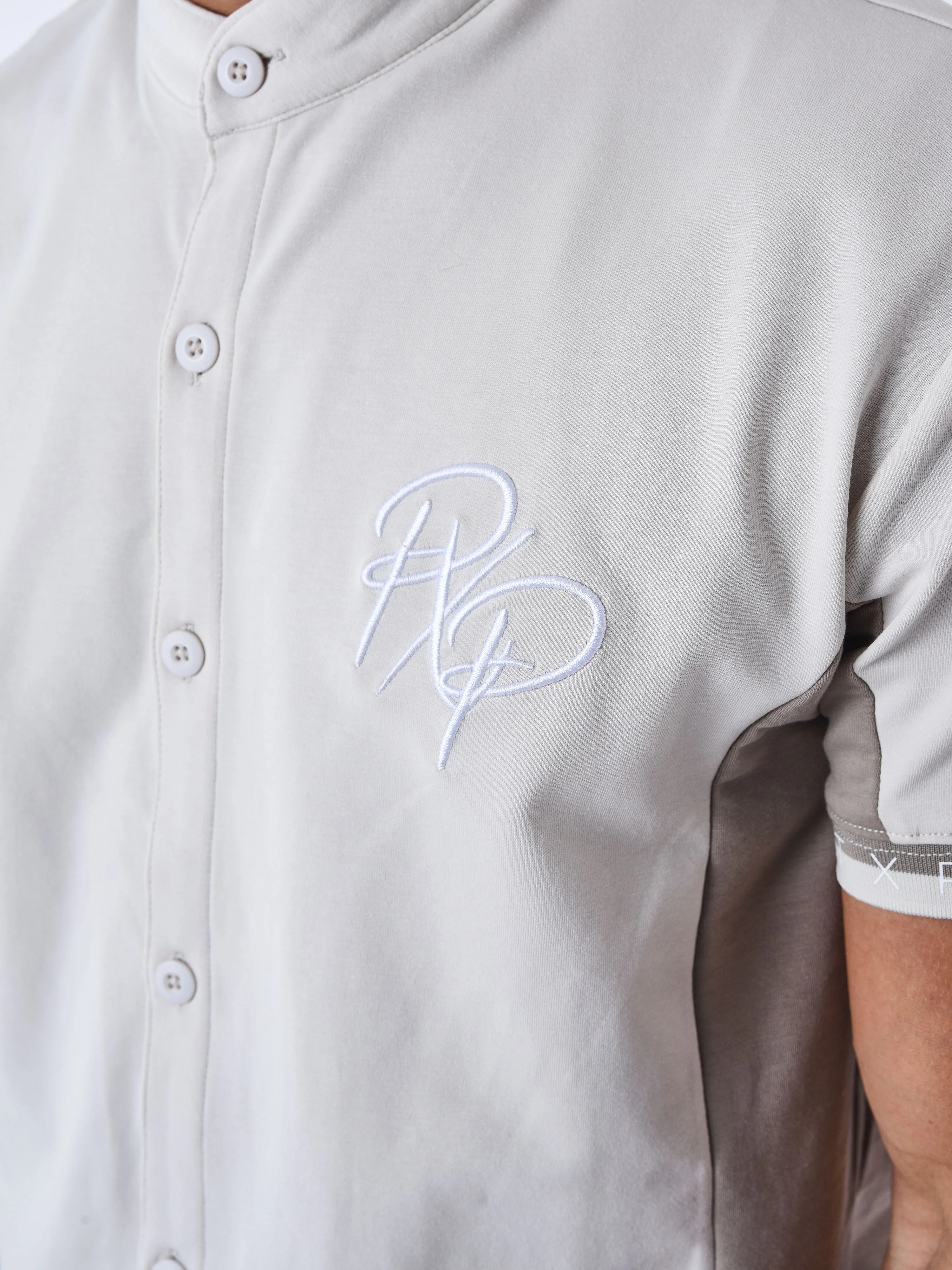 Chemise Col mao Bicolore - Image 6