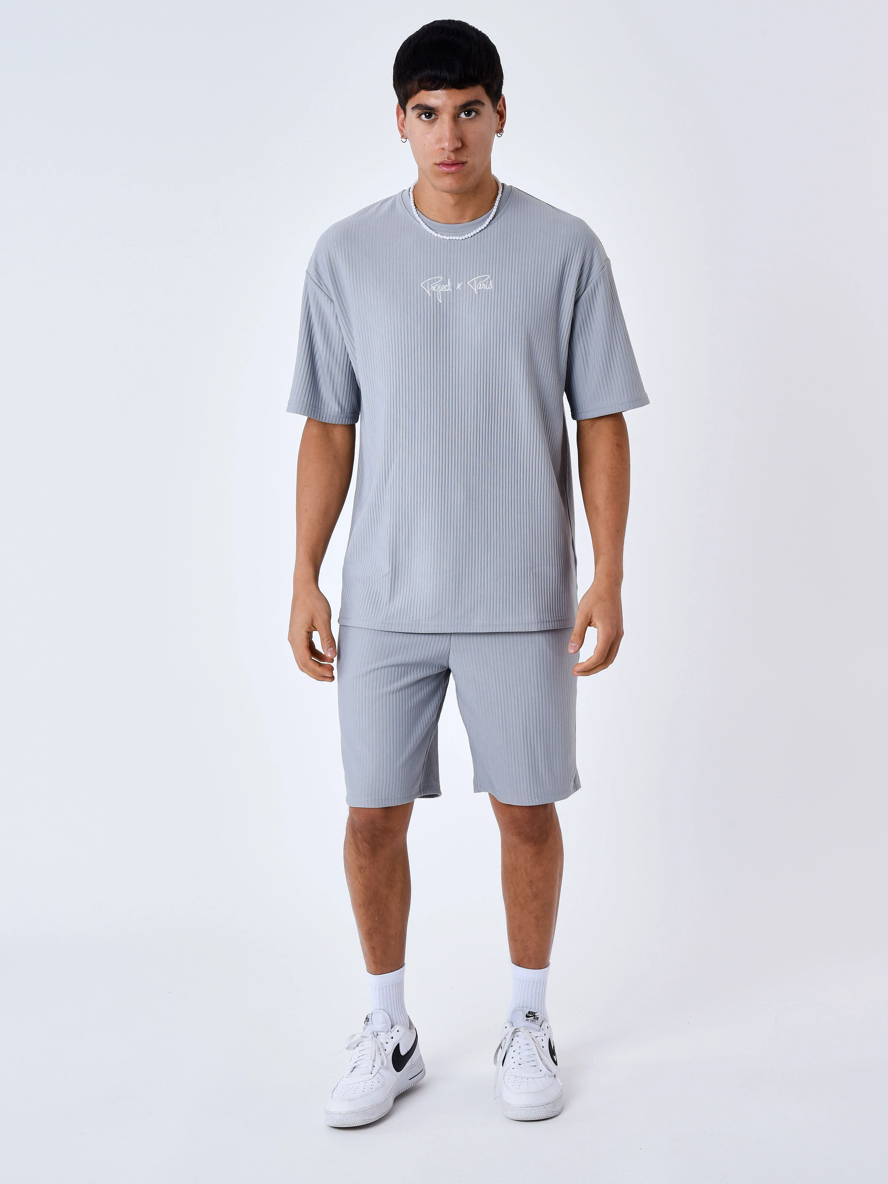 T-shirt uni texturé - Image 3