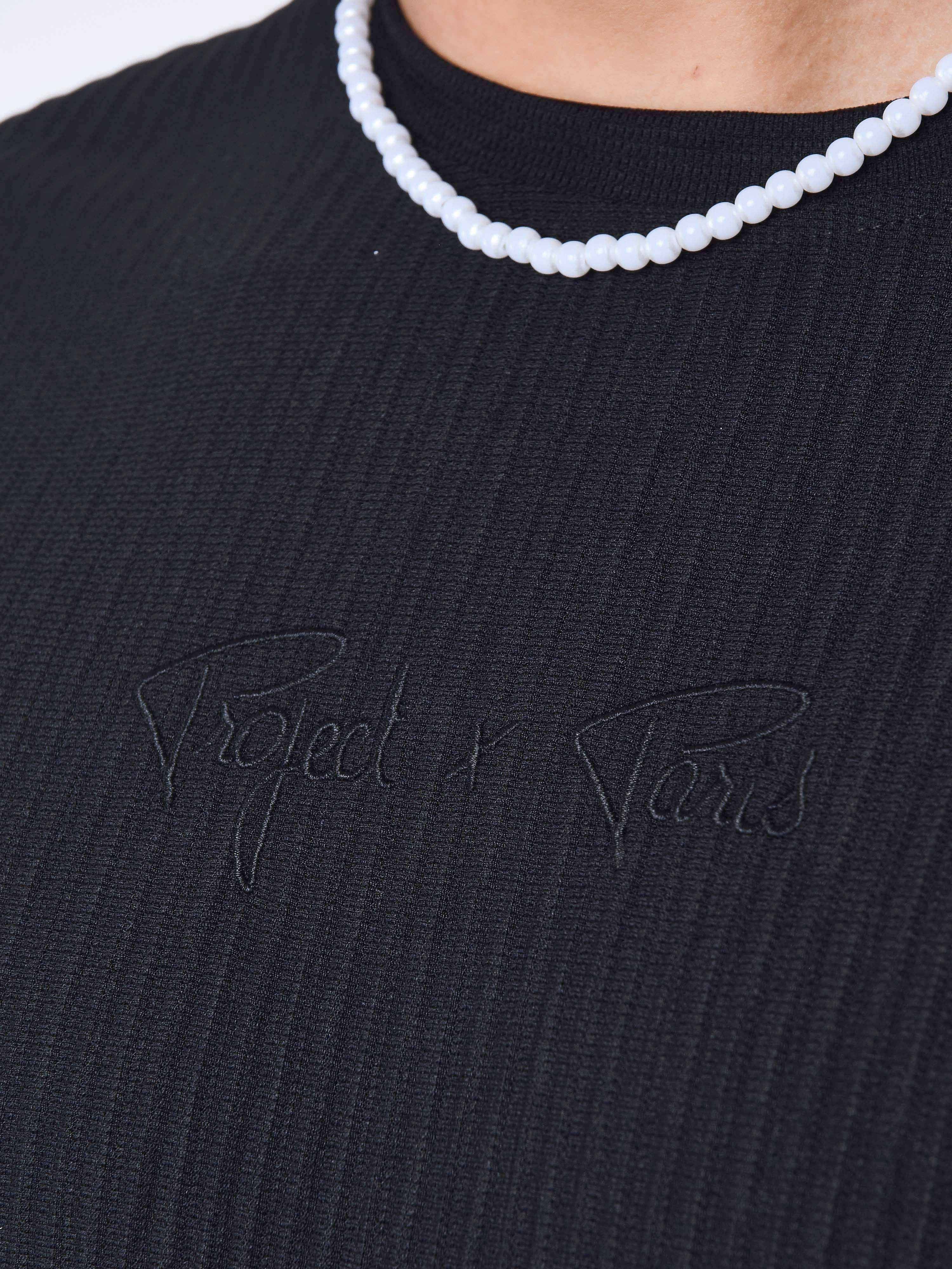 T-shirt uni texturé - Image 12