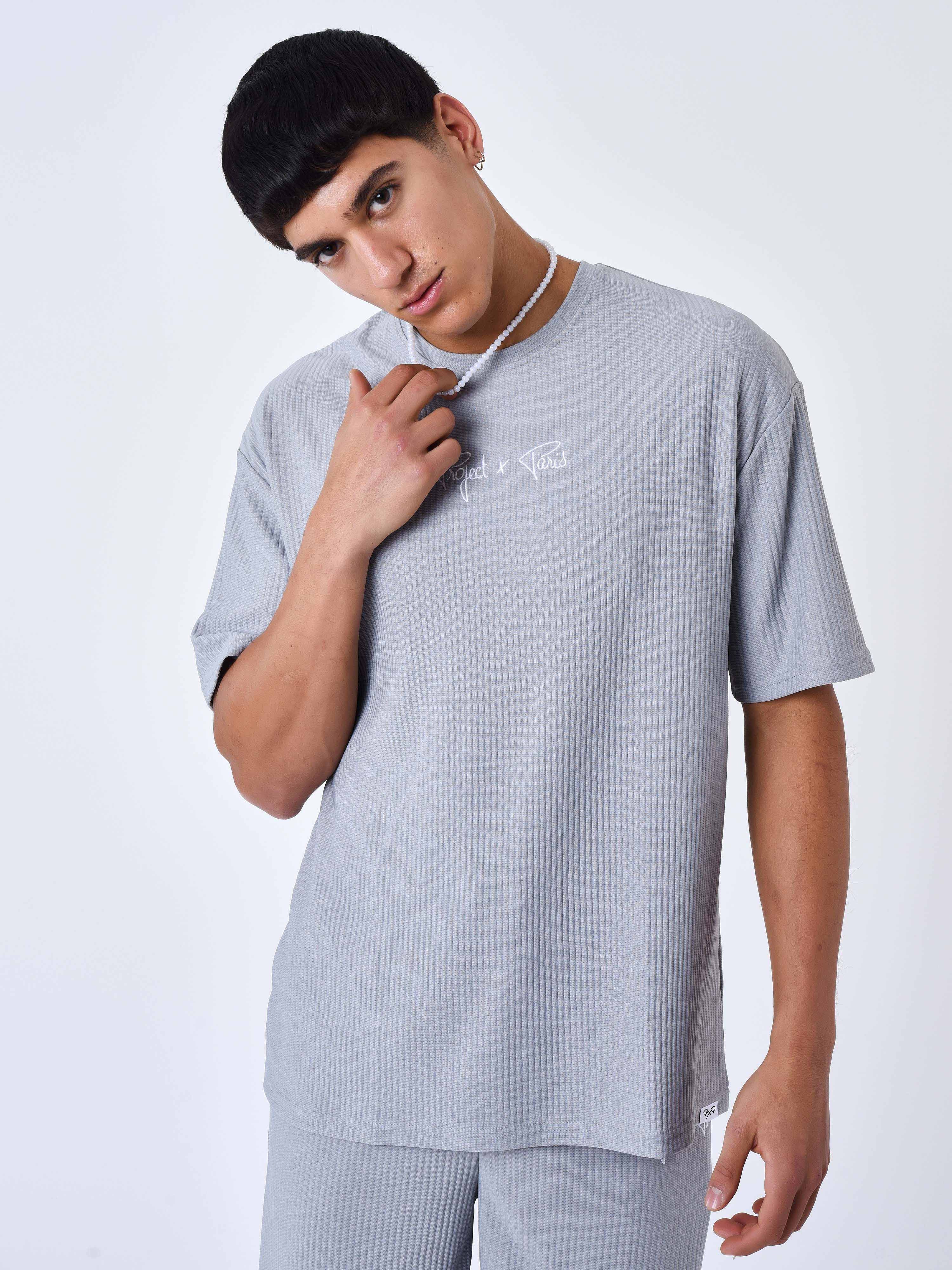 T-shirt uni texturé - Image 13