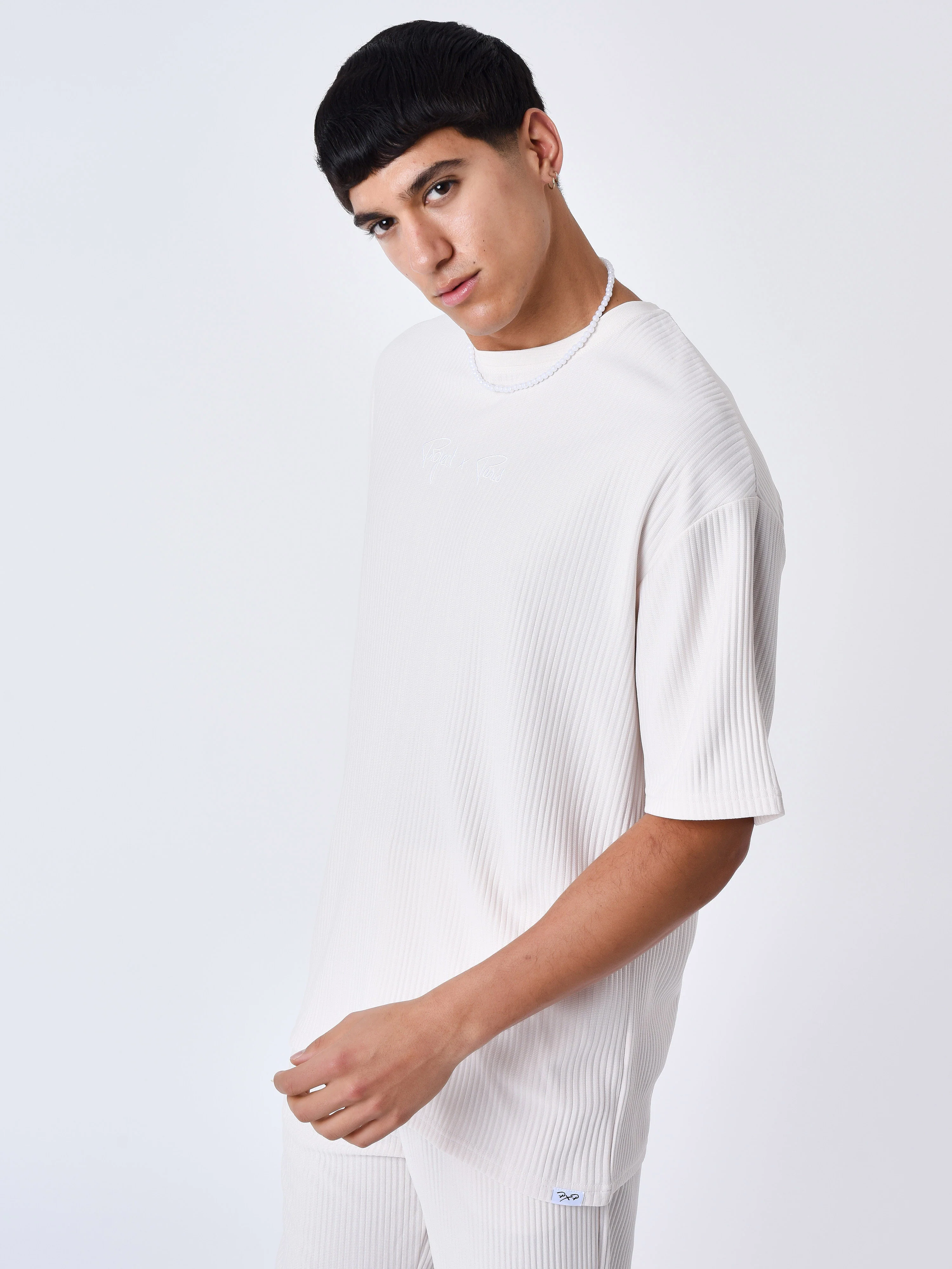 T-shirt uni texturé - Image 22