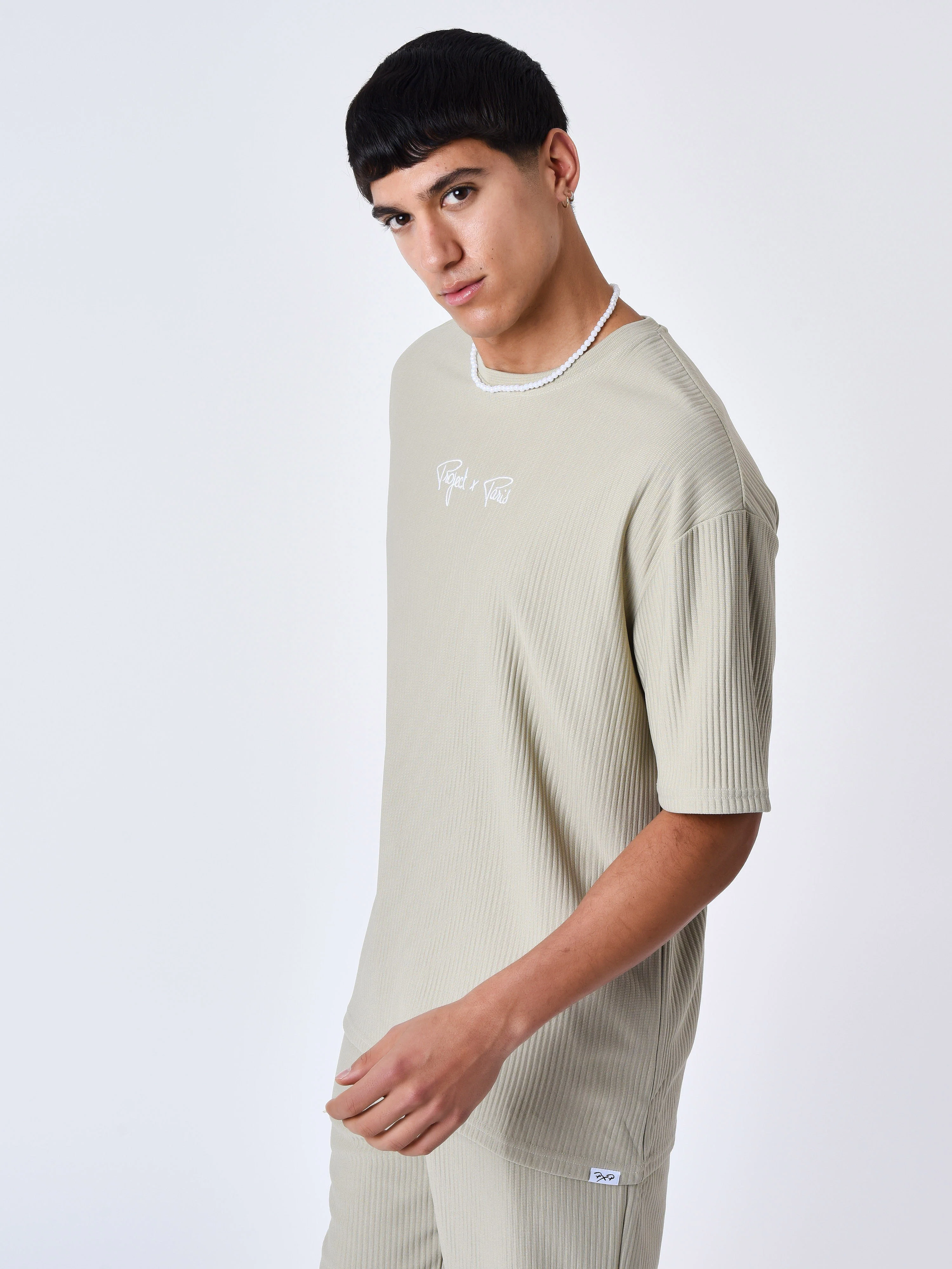 T-shirt uni texturé - Image 28