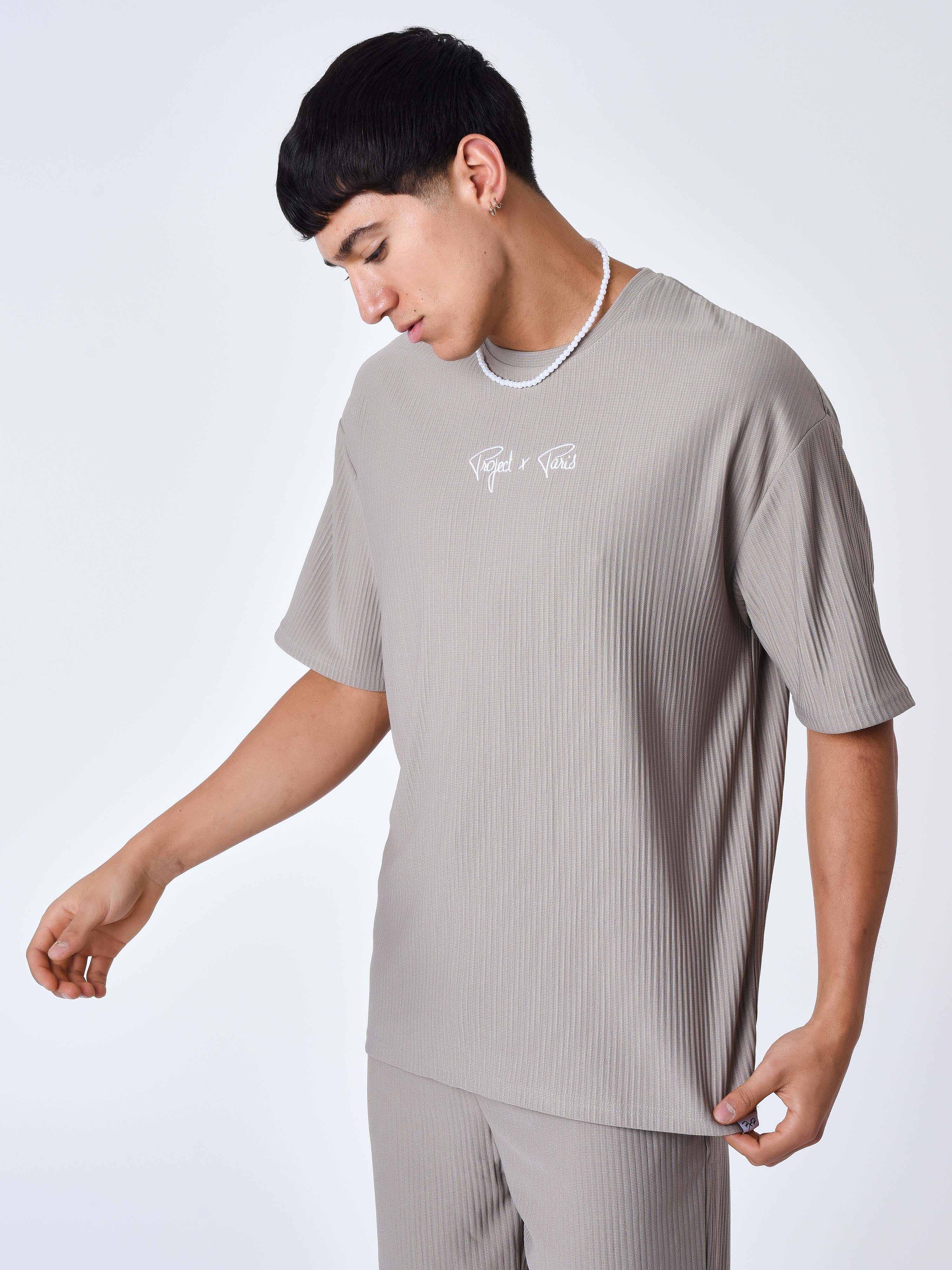 T-shirt uni texturé - Image 40