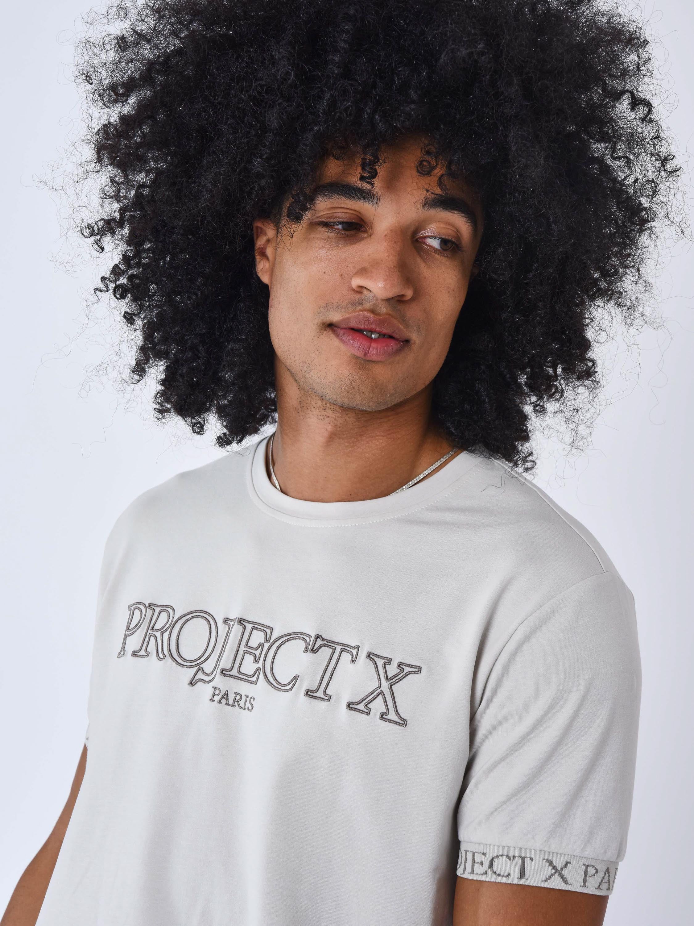 T-shirt broderie Contour - Image 3