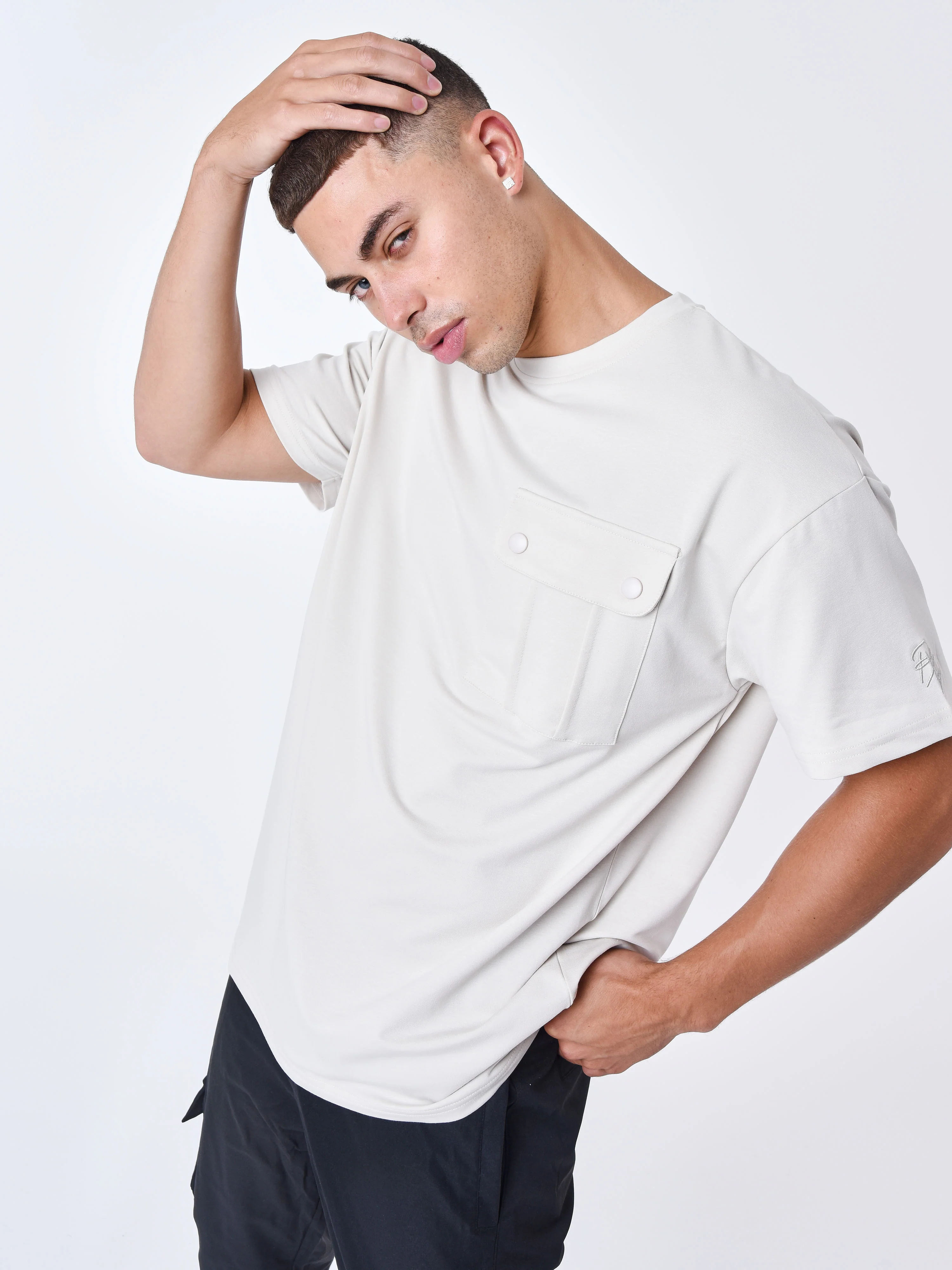 T-shirt à poche contrasté - Image 4