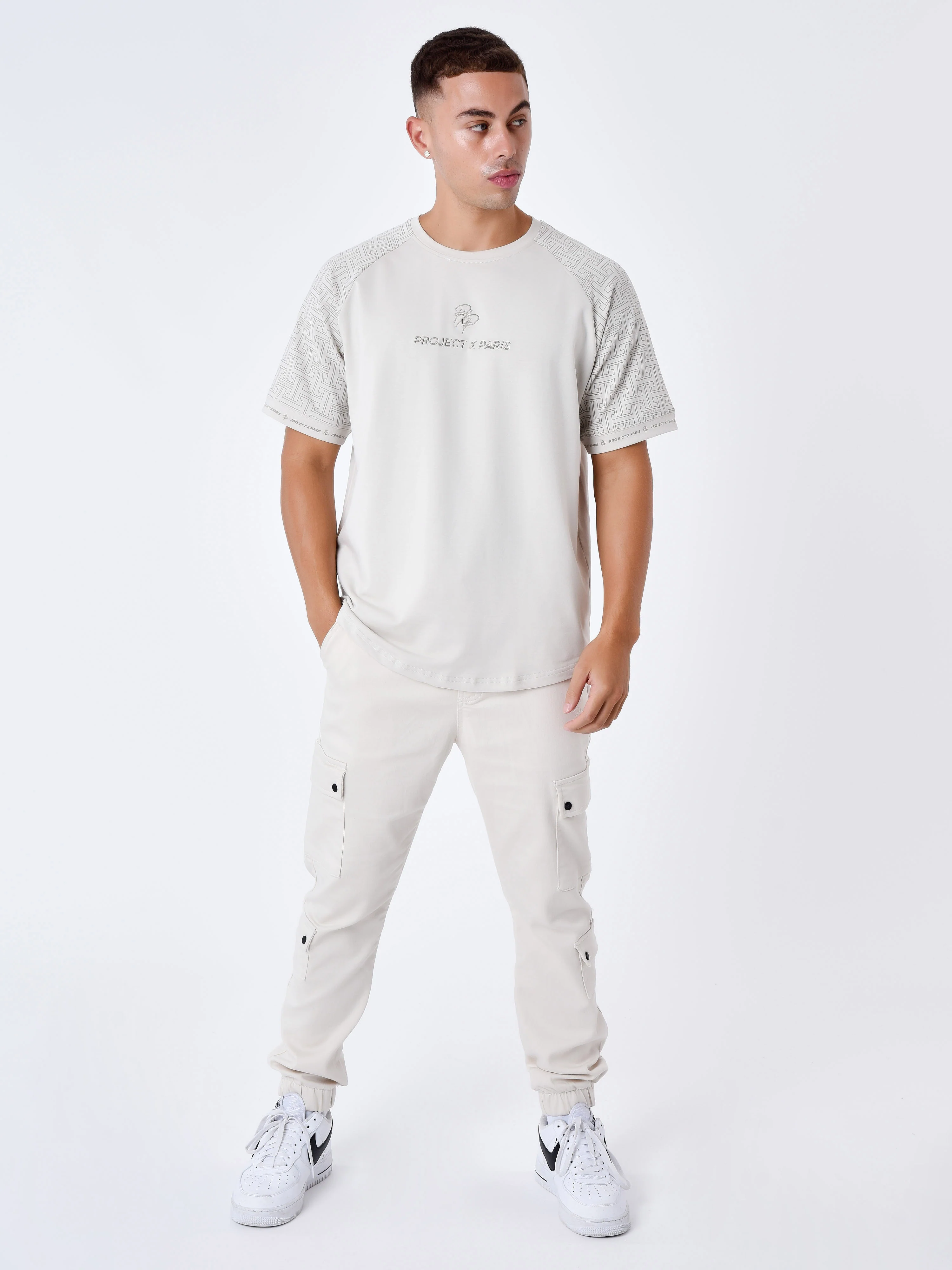 T-shirt à manches all over labyrinthe - Image 3