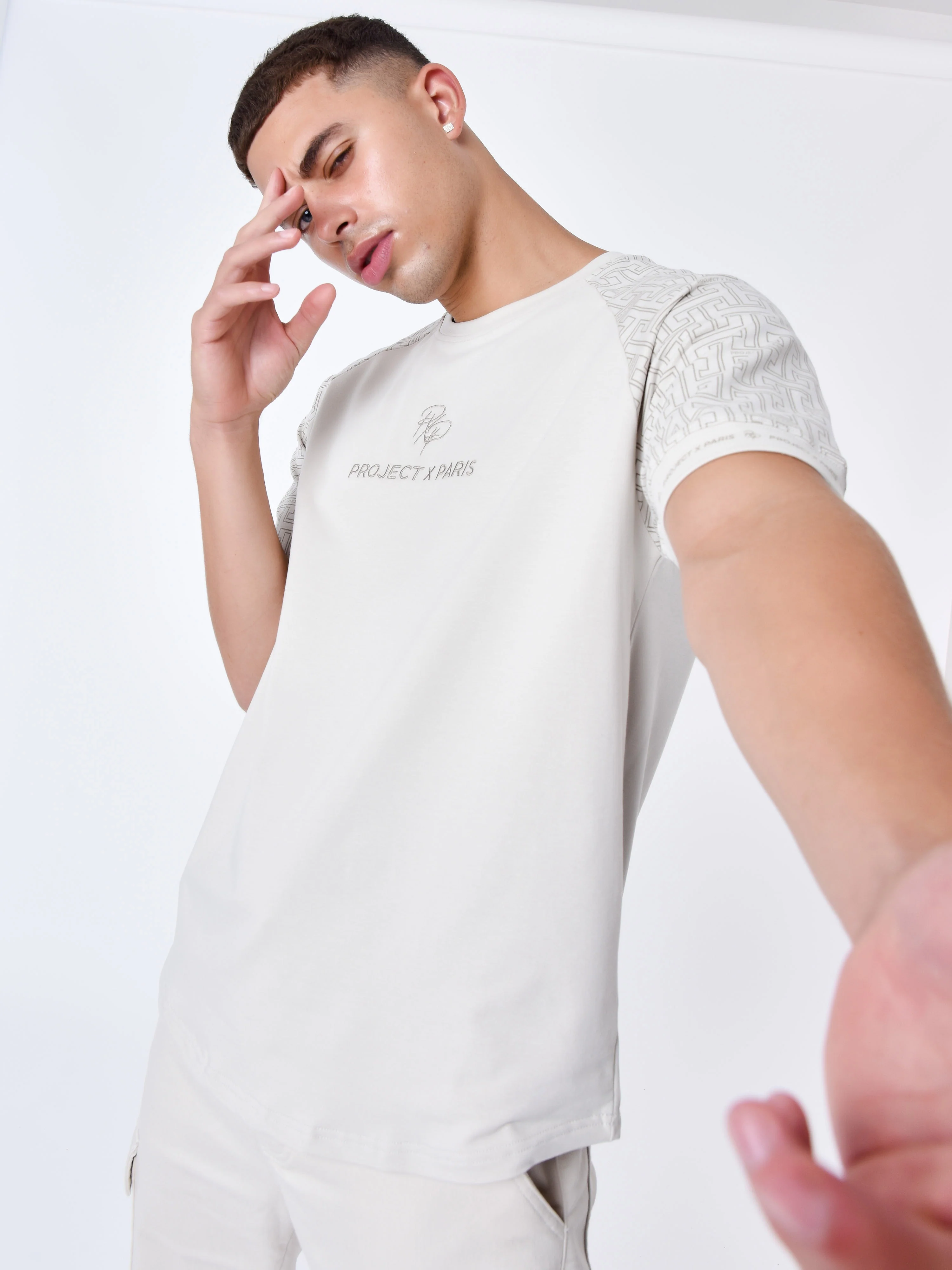 T-shirt à manches all over labyrinthe - Image 4