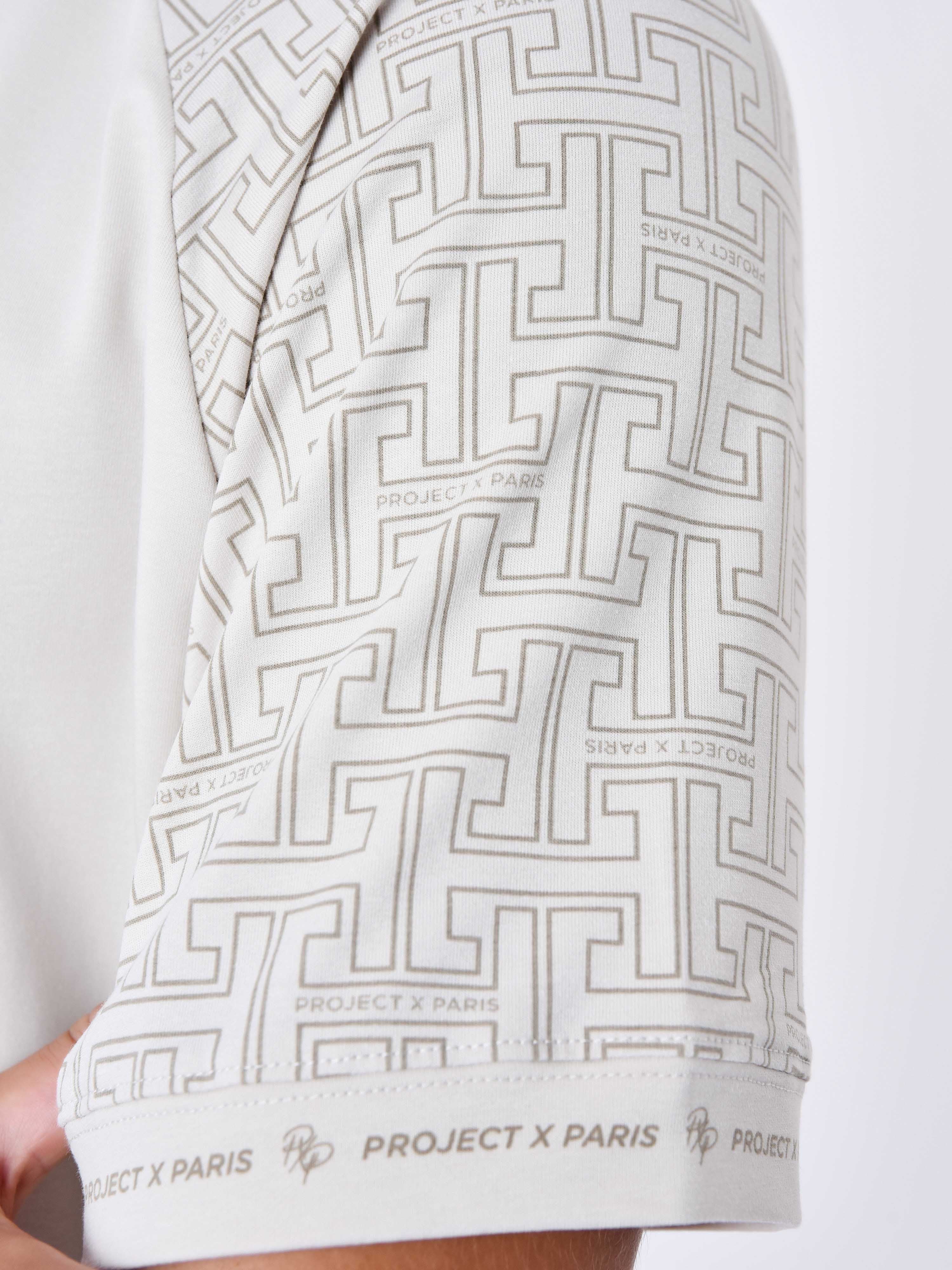 T-shirt à manches all over labyrinthe - Image 6