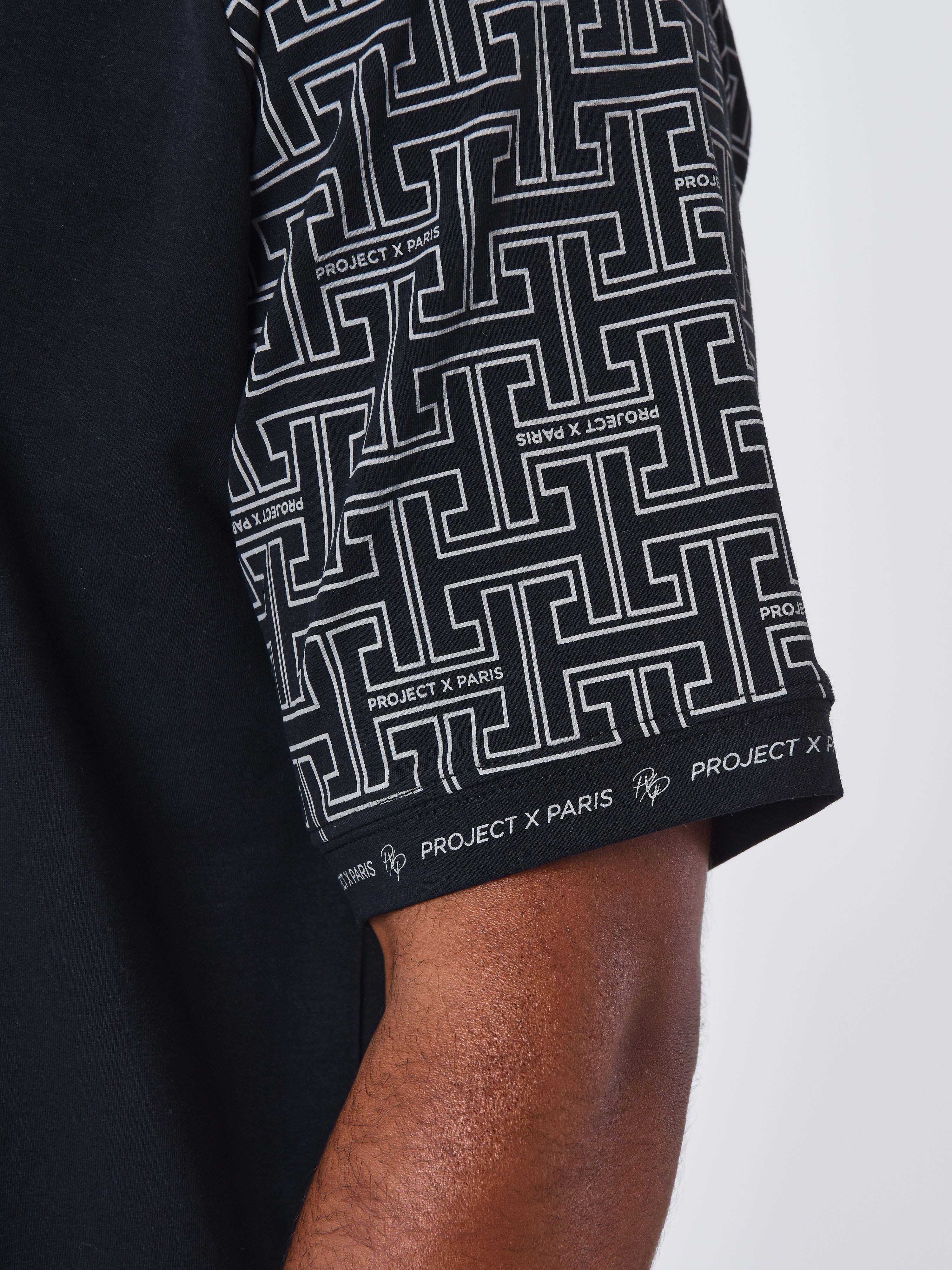 T-shirt à manches all over labyrinthe - Image 6