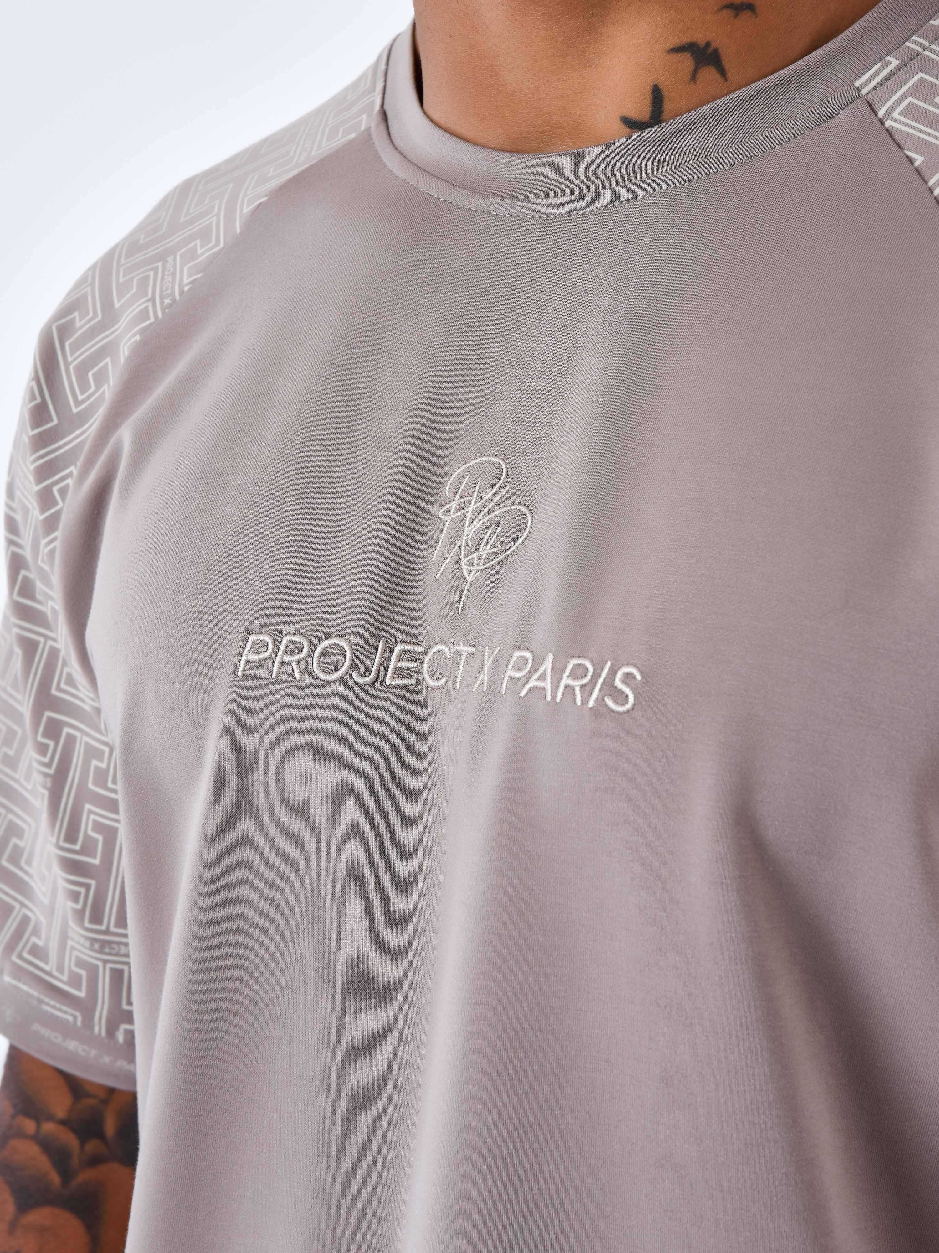 T-shirt à manches all over labyrinthe - Image 5