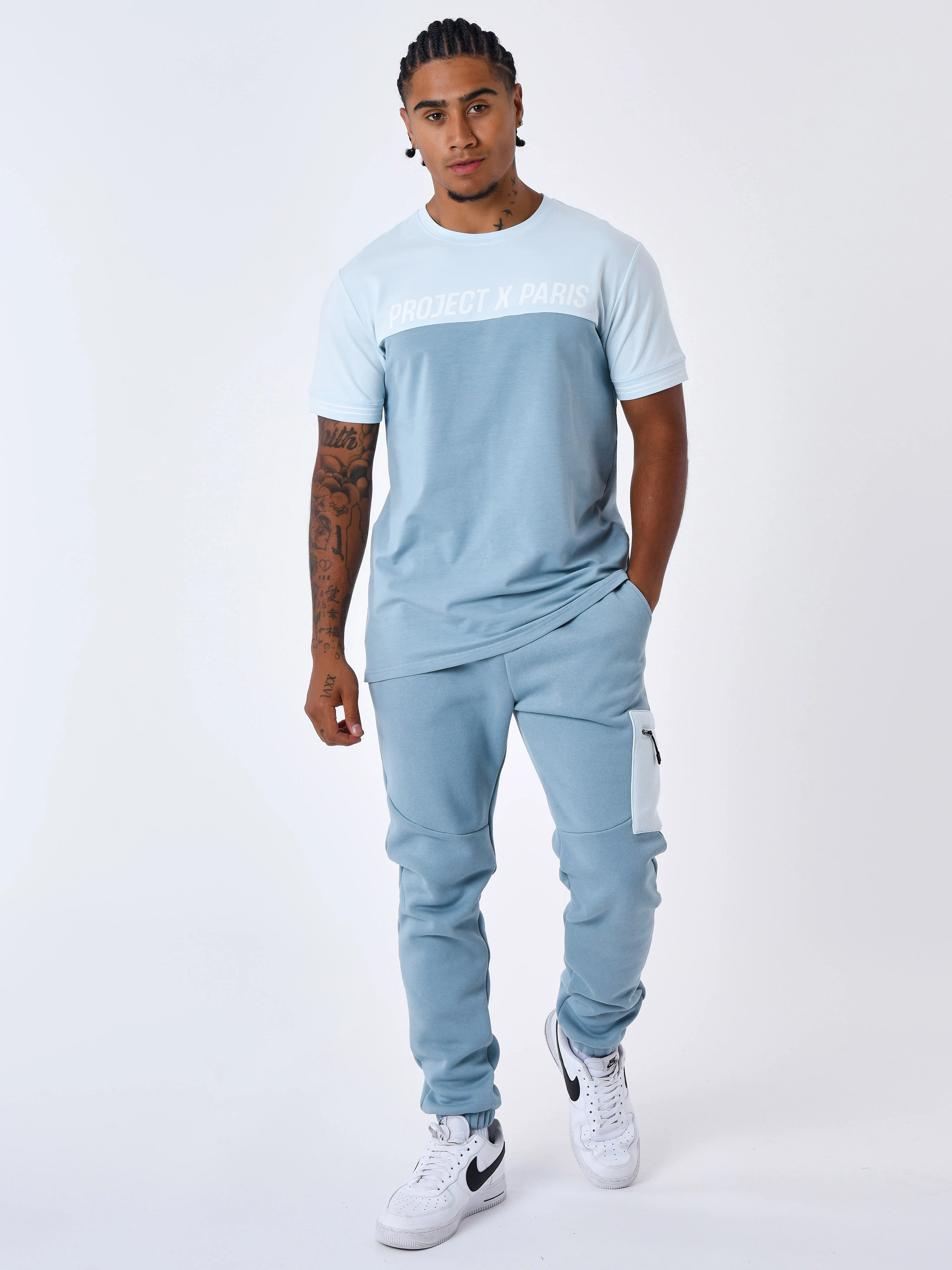 T-shirt coloblock - Image 4