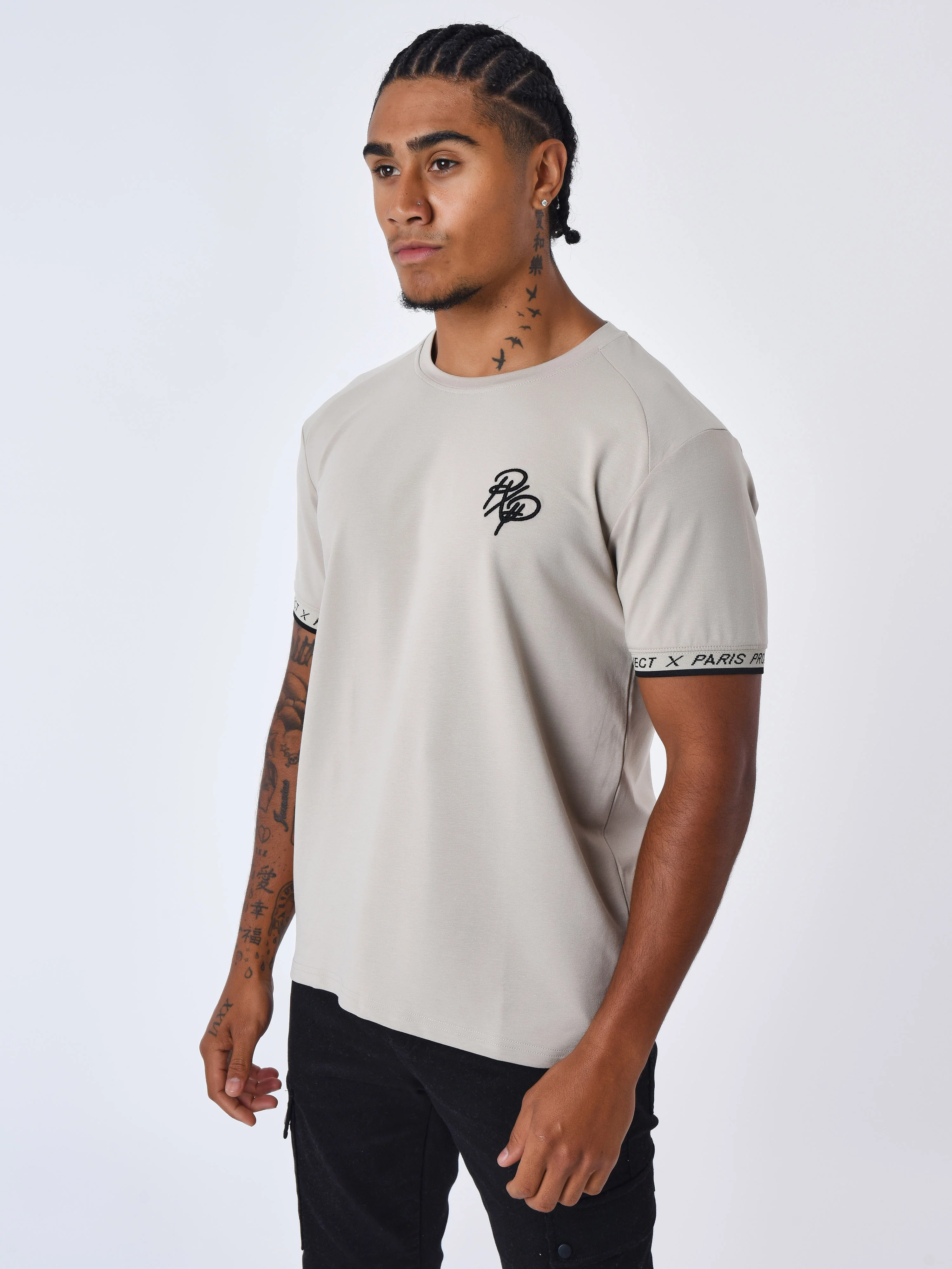 T-shirt a bandes élastiques - Image 4