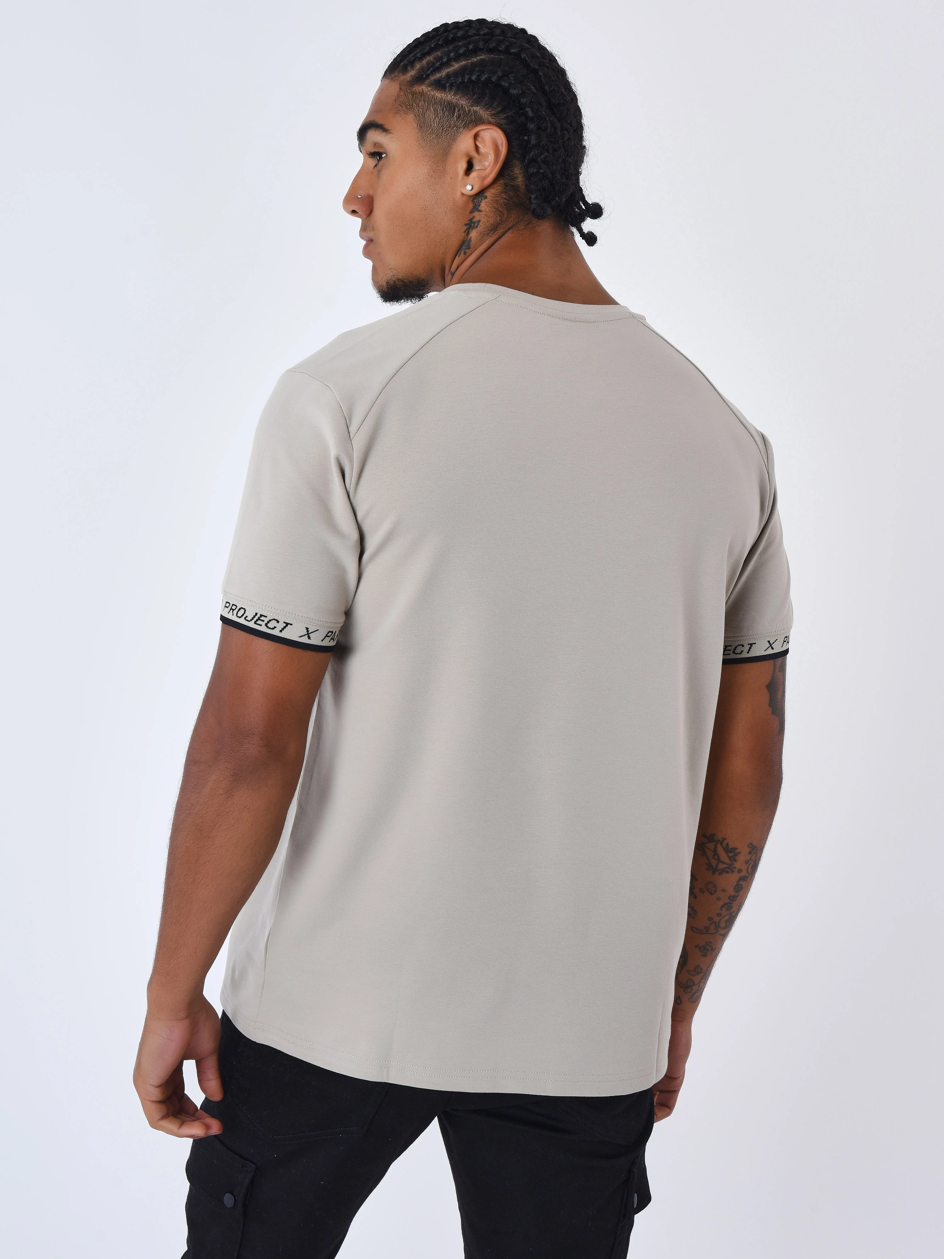T-shirt a bandes élastiques - Image 5