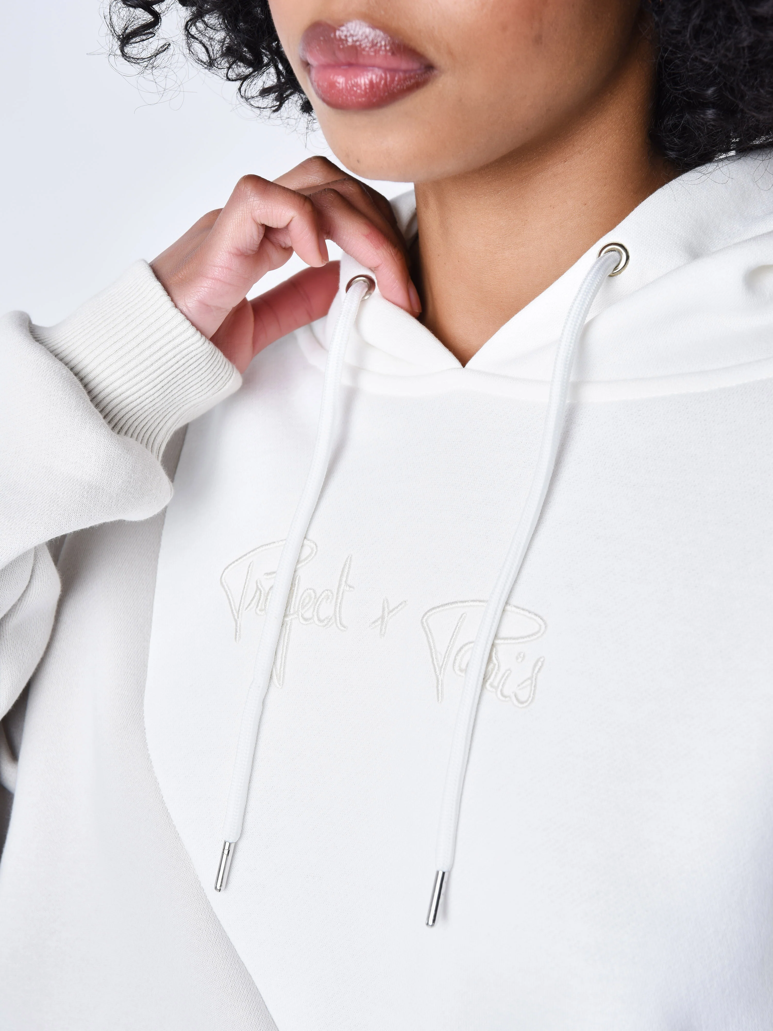 Sweat à Capuche bicolore style vague - Image 10