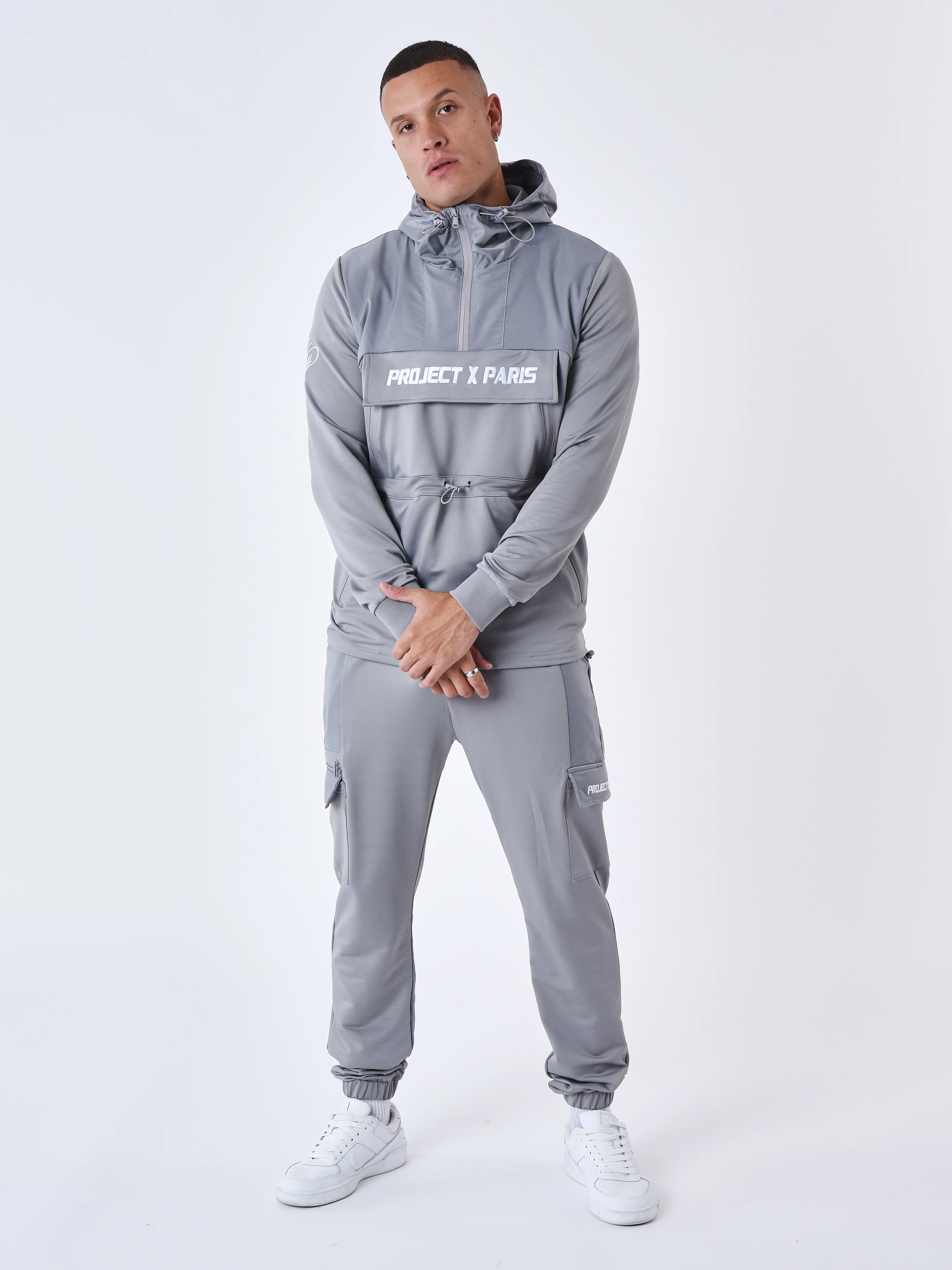 Sweat à Capuche style coupe vent - Image 3