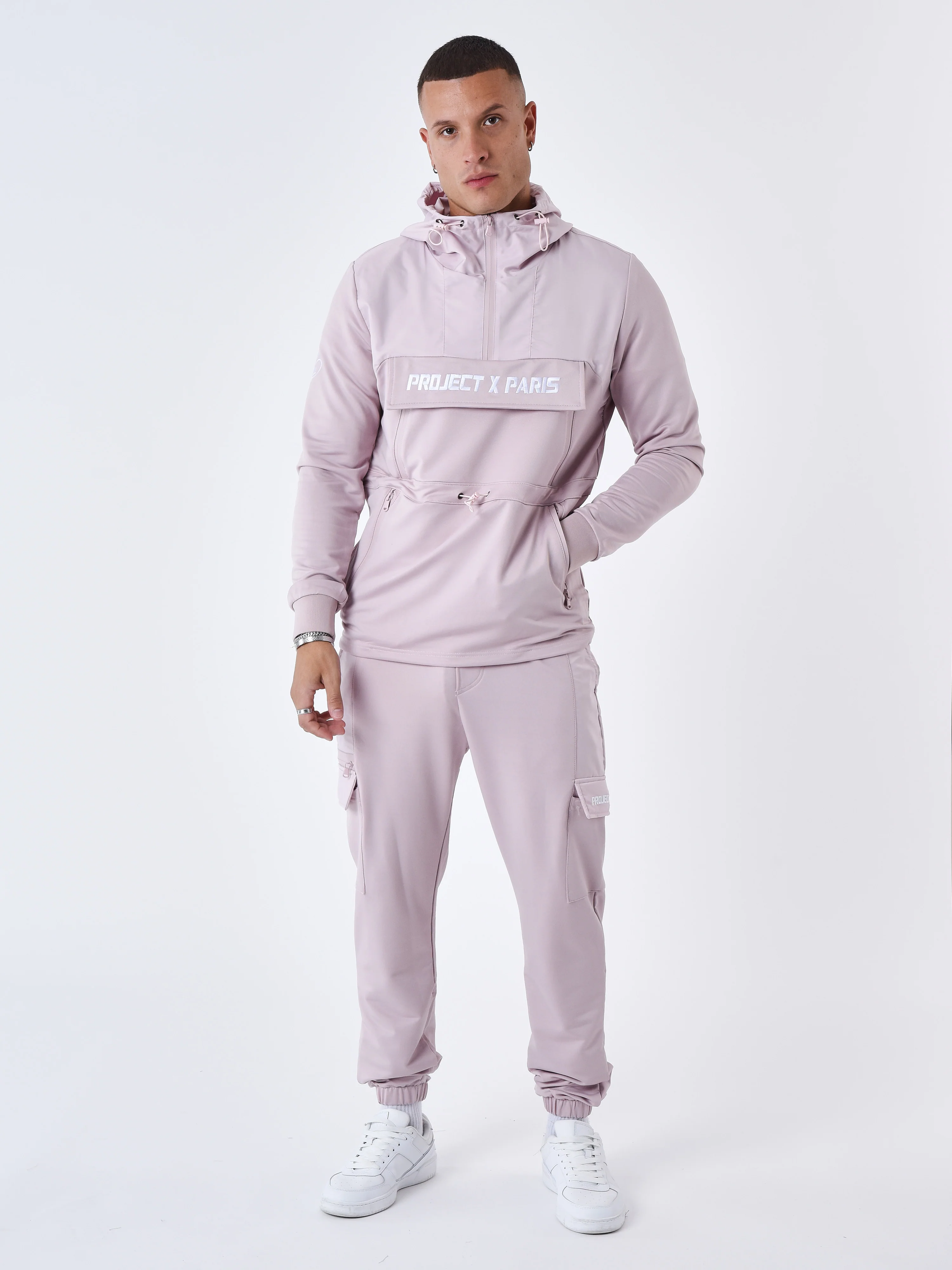 Sweat à Capuche style coupe vent - Image 3