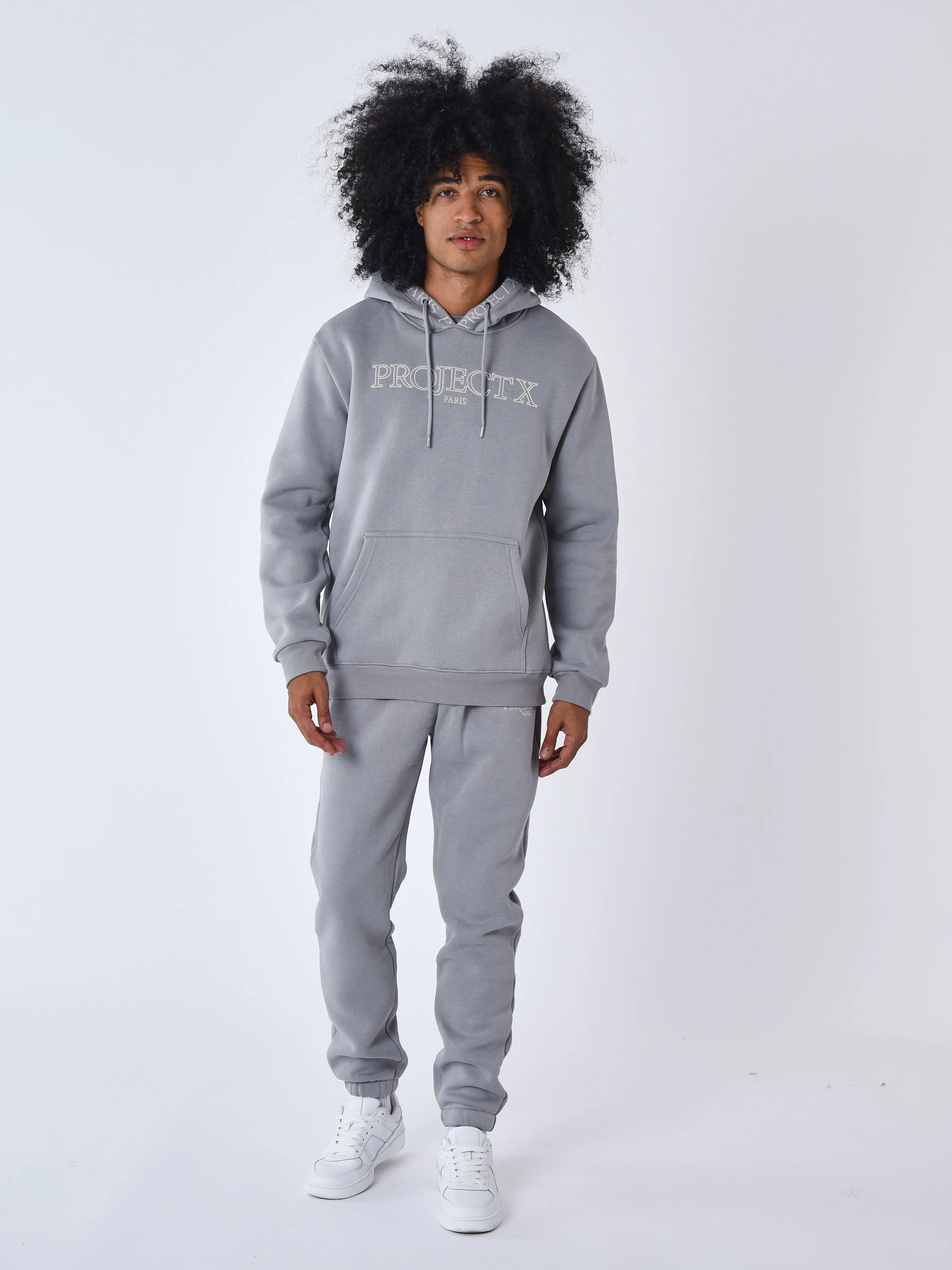 Sweat Ă Capuche broderie Contour - Image 3