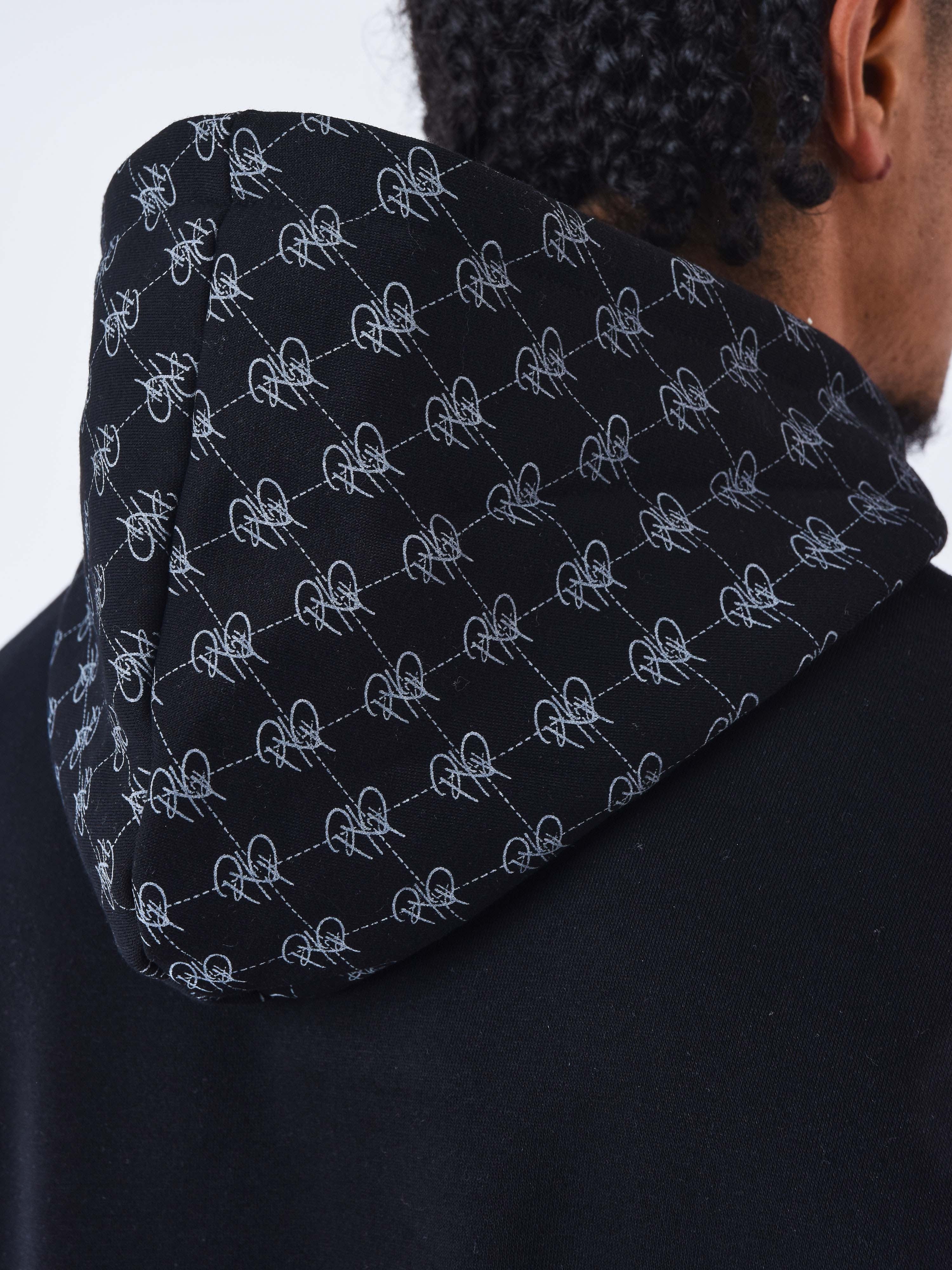 Sweat Ă Capuche detail monogramme all over - Image 7