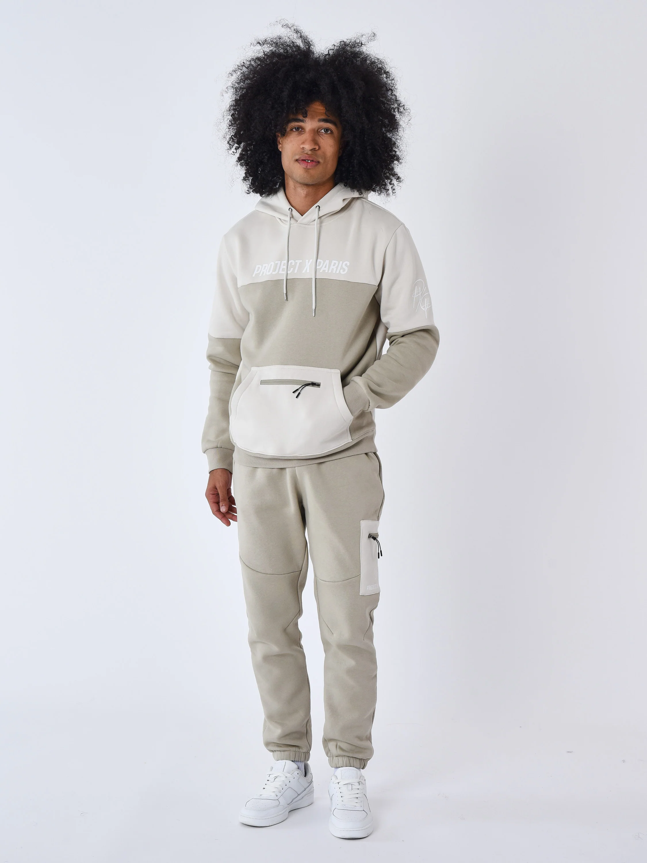 Sweat Ă Capuche colorblock - Image 6