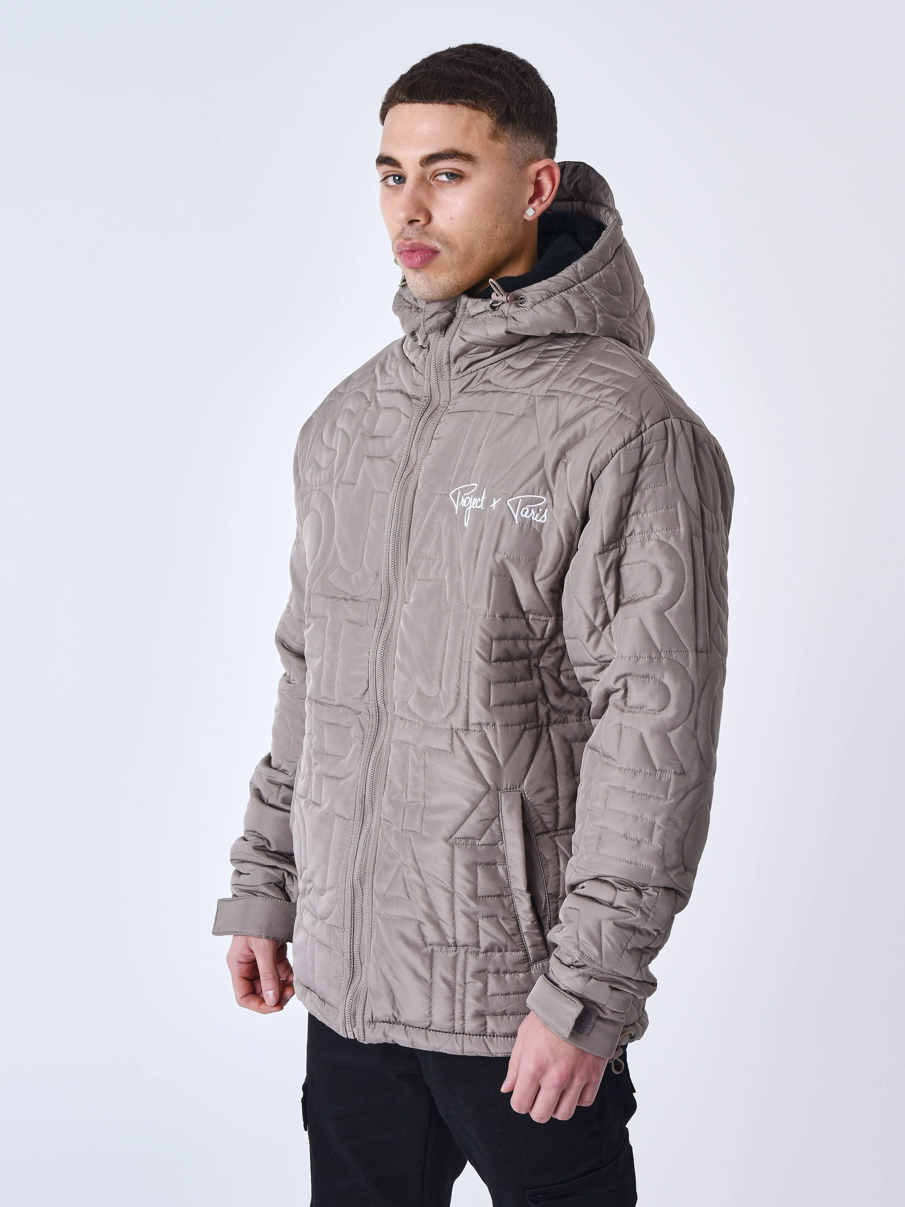Veste à capuche matelassé - Image 4