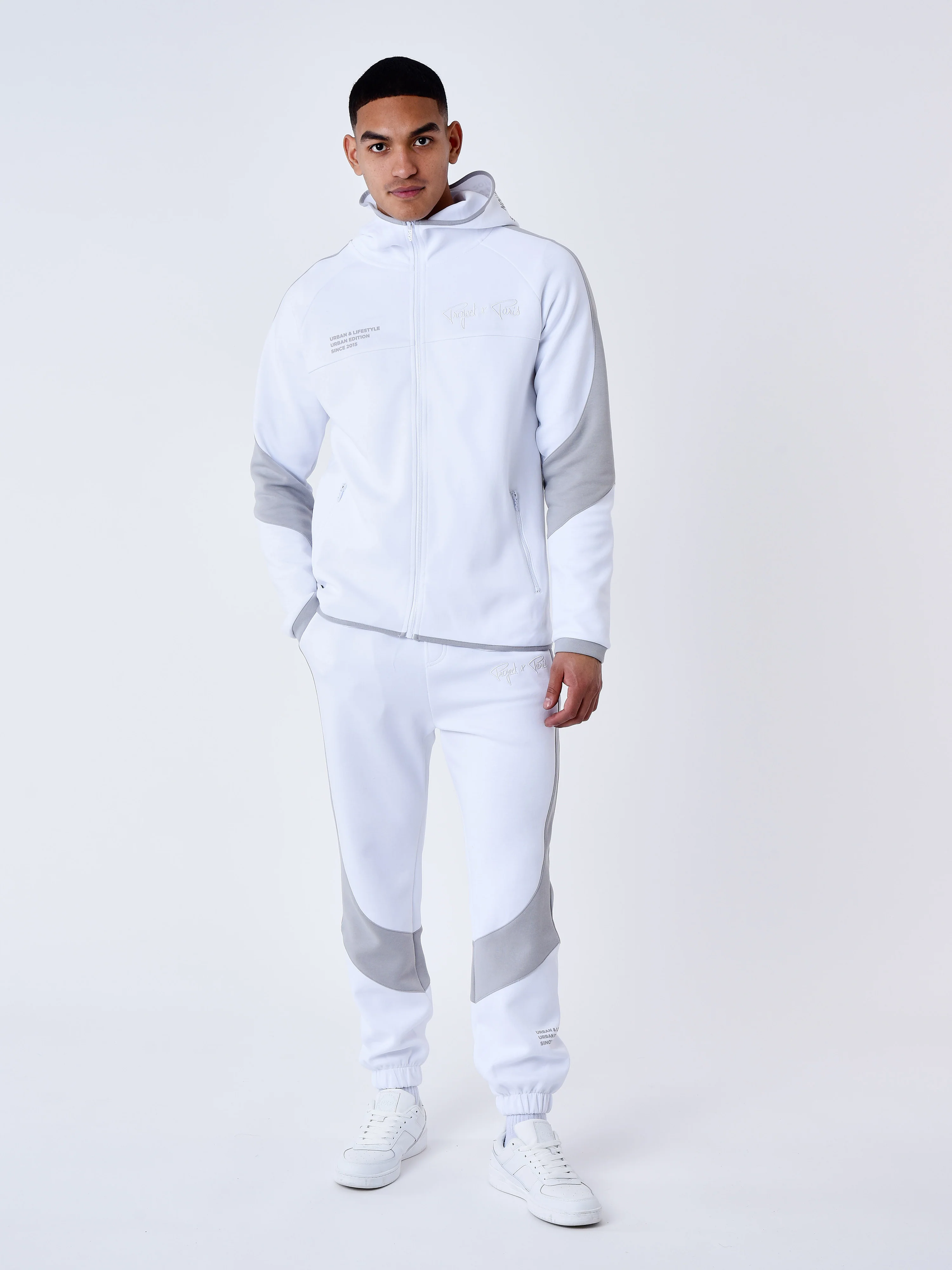 Sweat à Capuche zippé two tone - Image 3