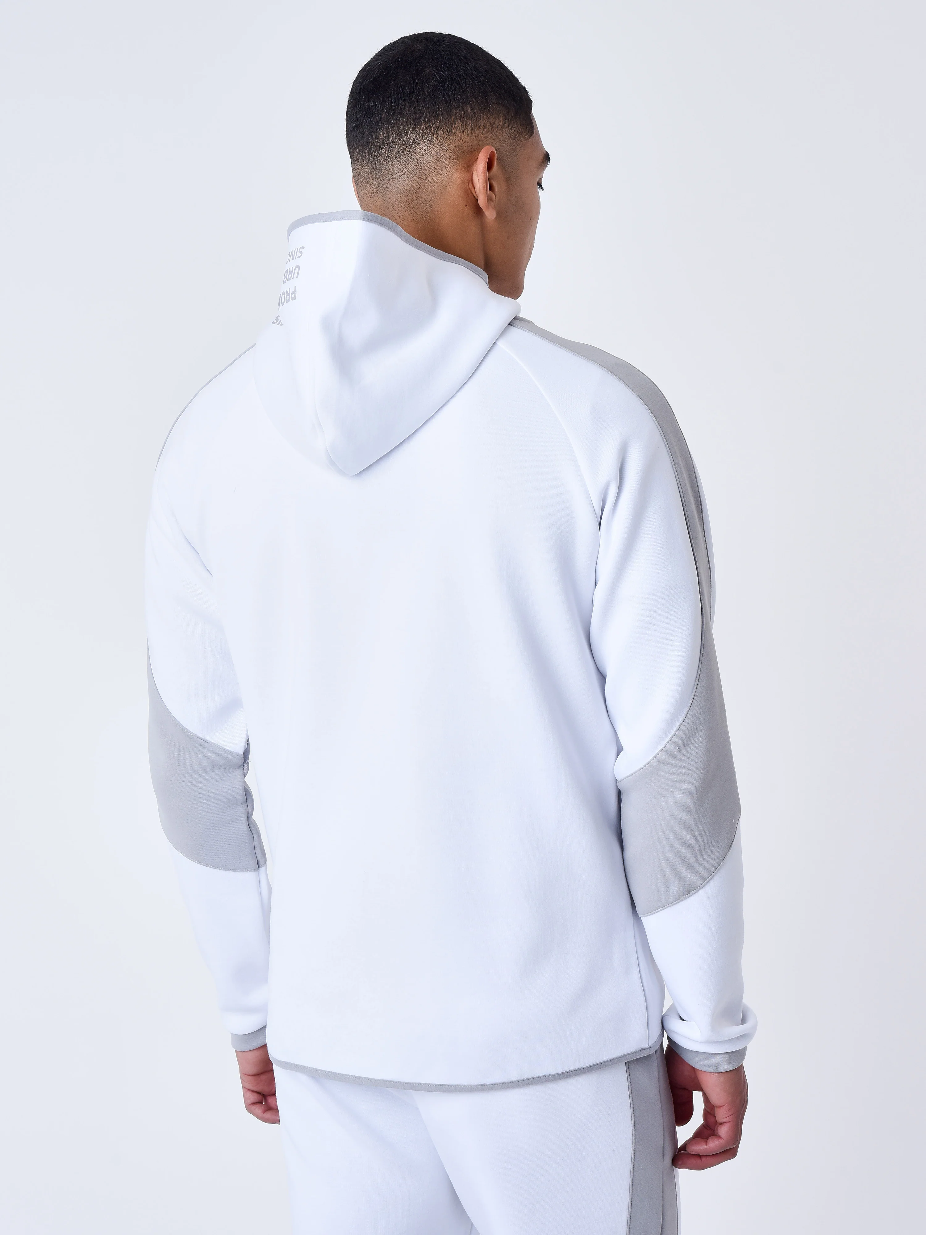 Sweat à Capuche zippé two tone - Image 5