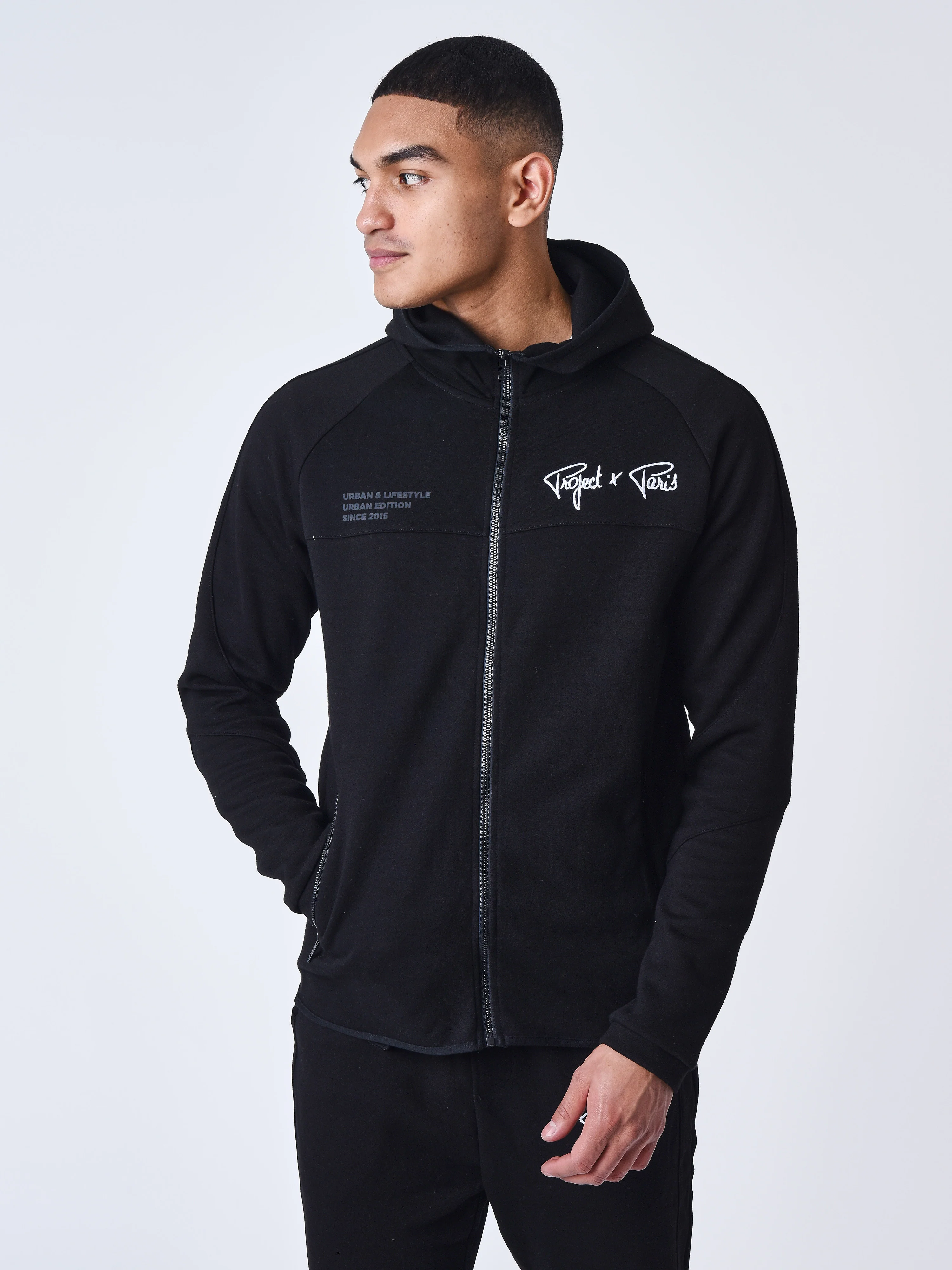 Sweat à Capuche zippé two tone - Image 14