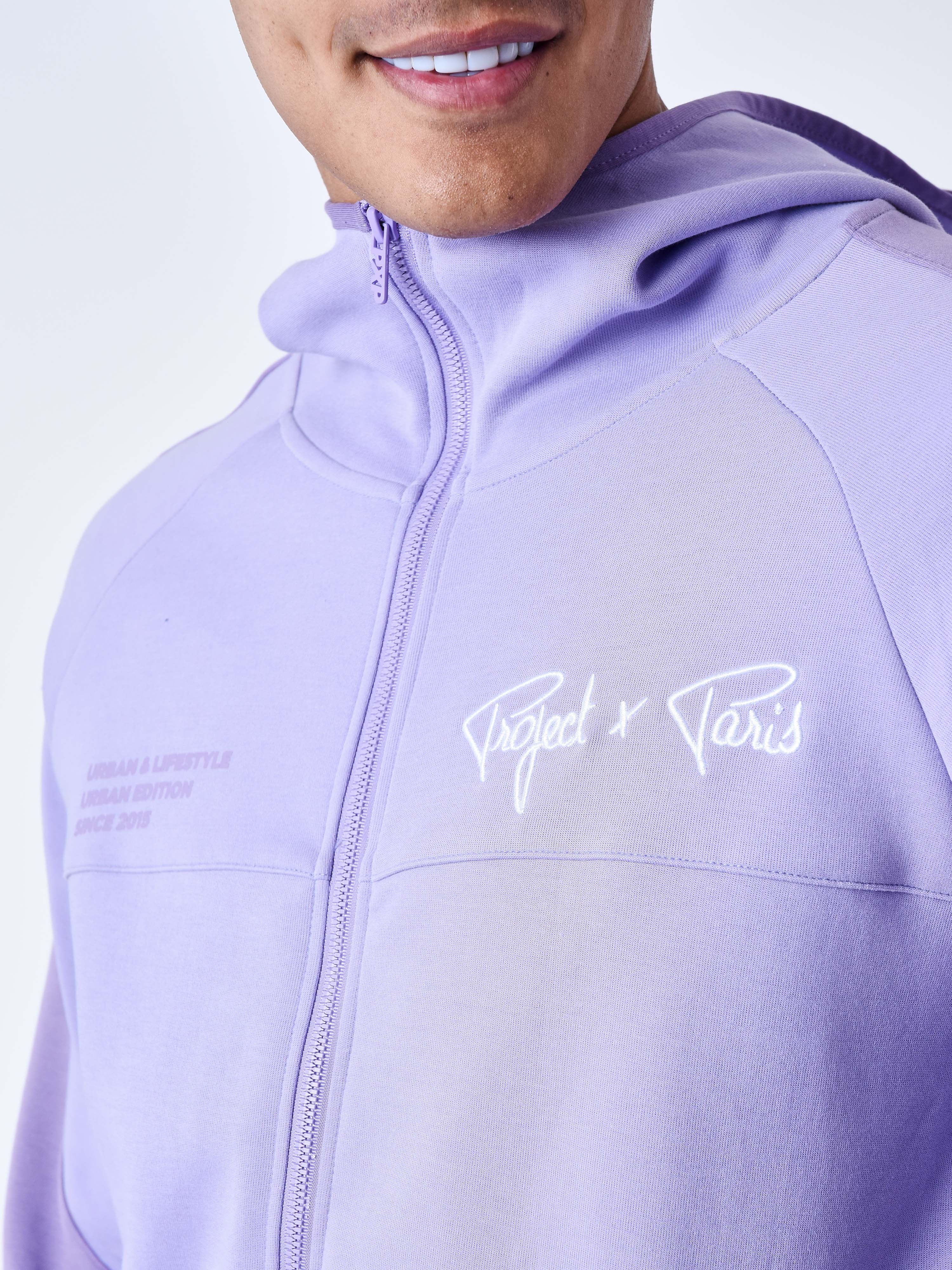 Sweat à Capuche zippé two tone - Image 6
