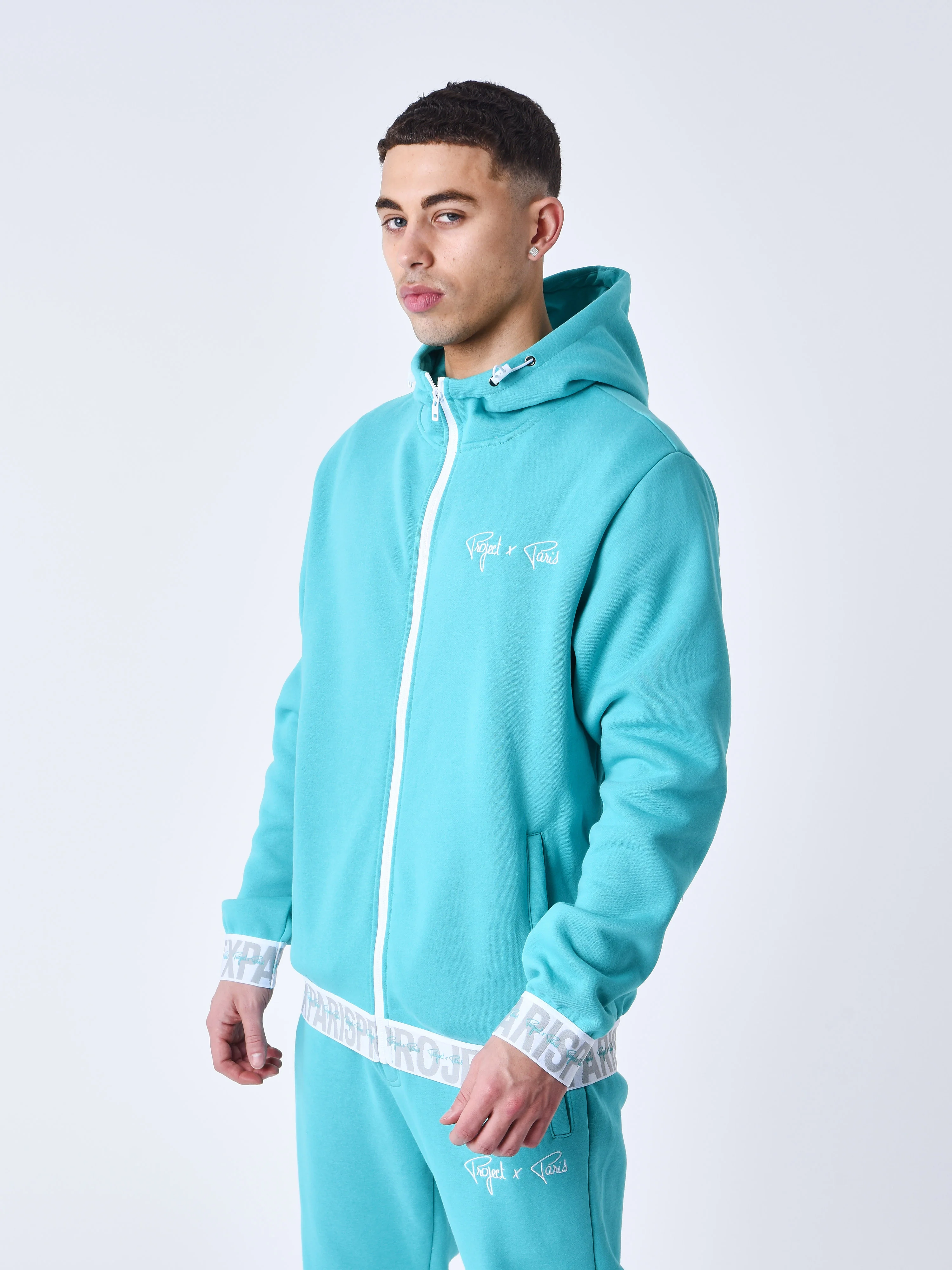 Sweat à Capuche zippé Bande élastique logotée - Image 4