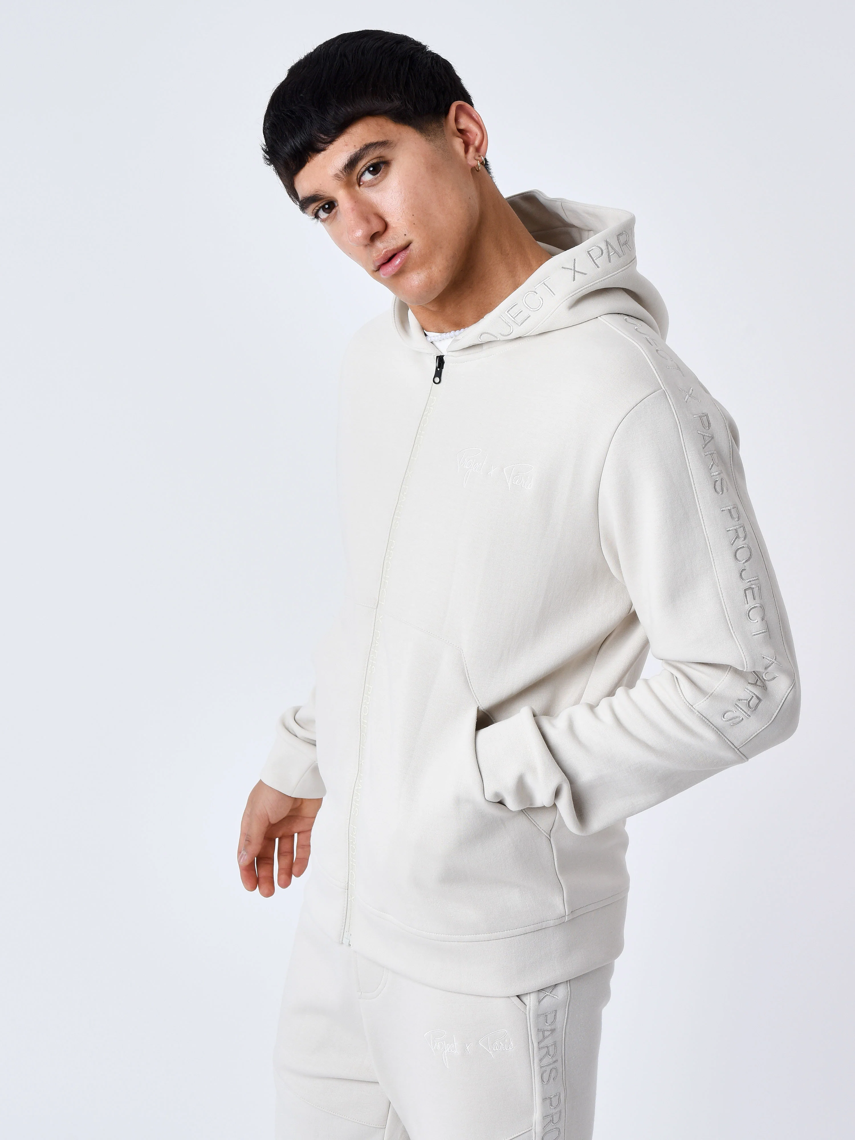 Sweat à Capuche zippé uni - Image 4