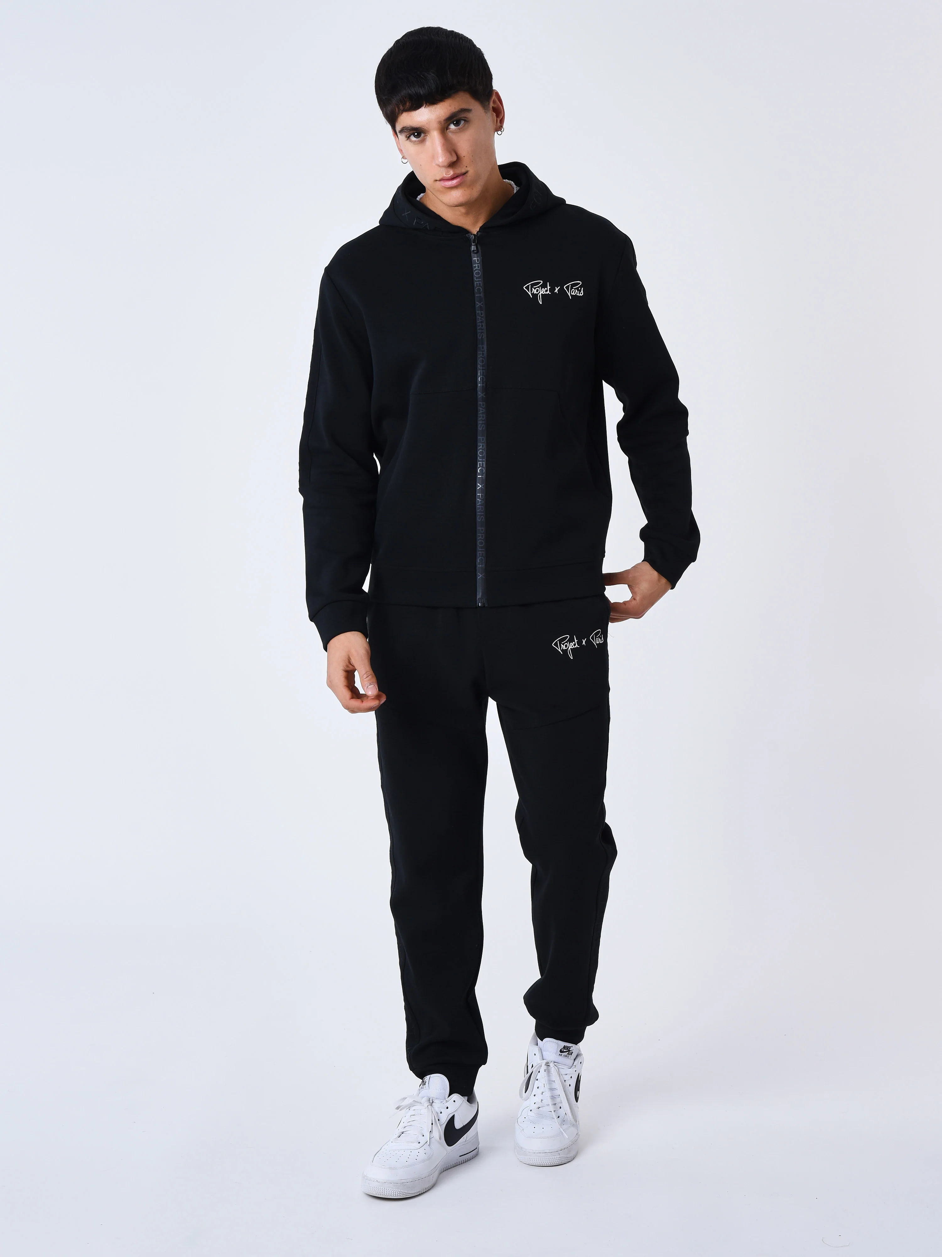 Sweat à Capuche zippé uni - Image 3