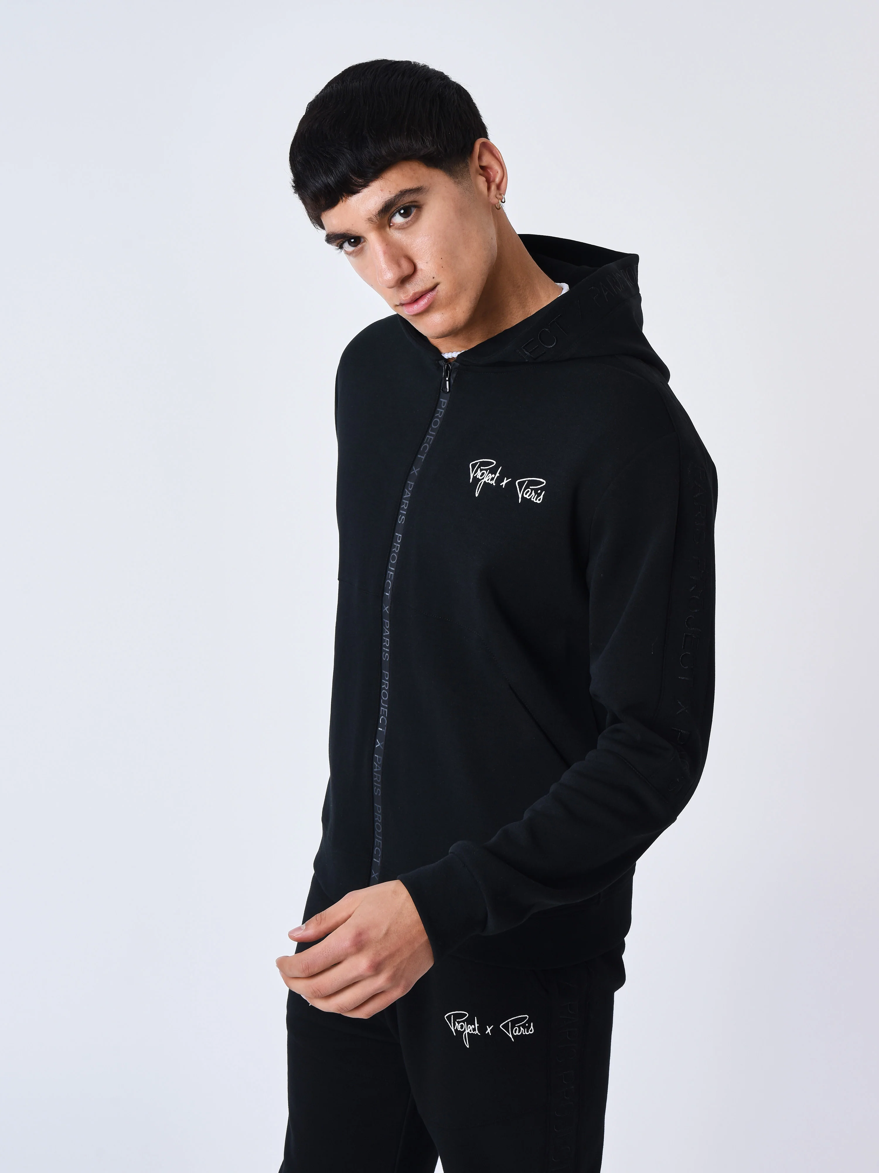 Sweat à Capuche zippé uni - Image 4