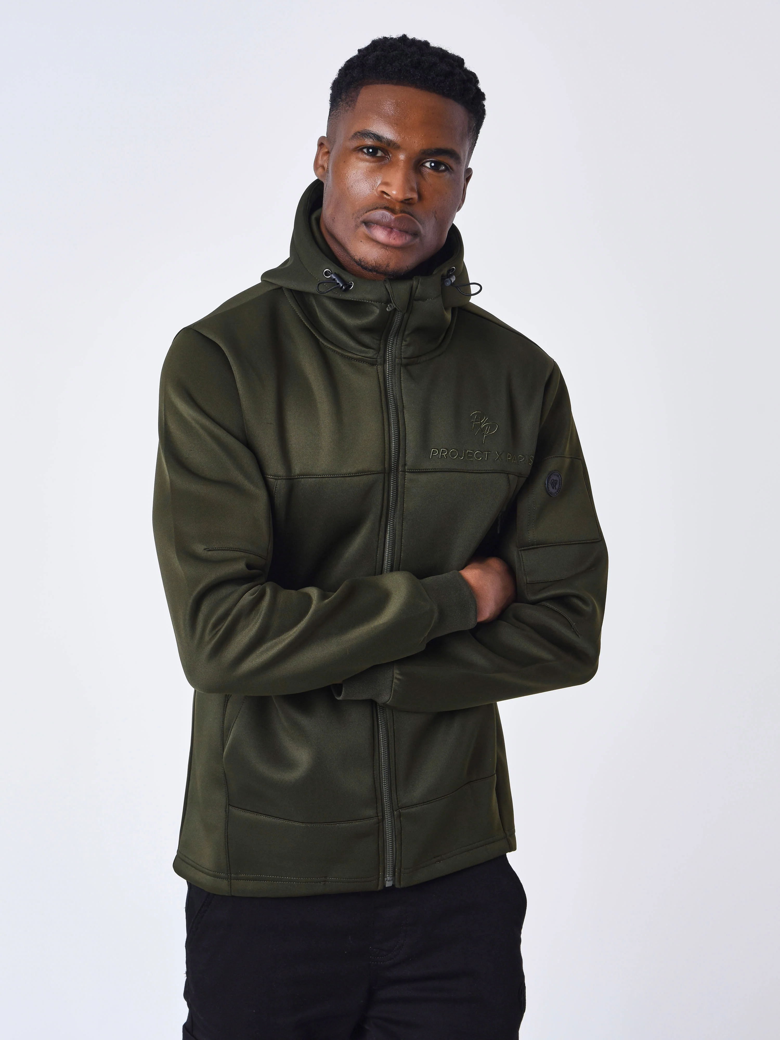 Veste à capuche techwear - Image 2