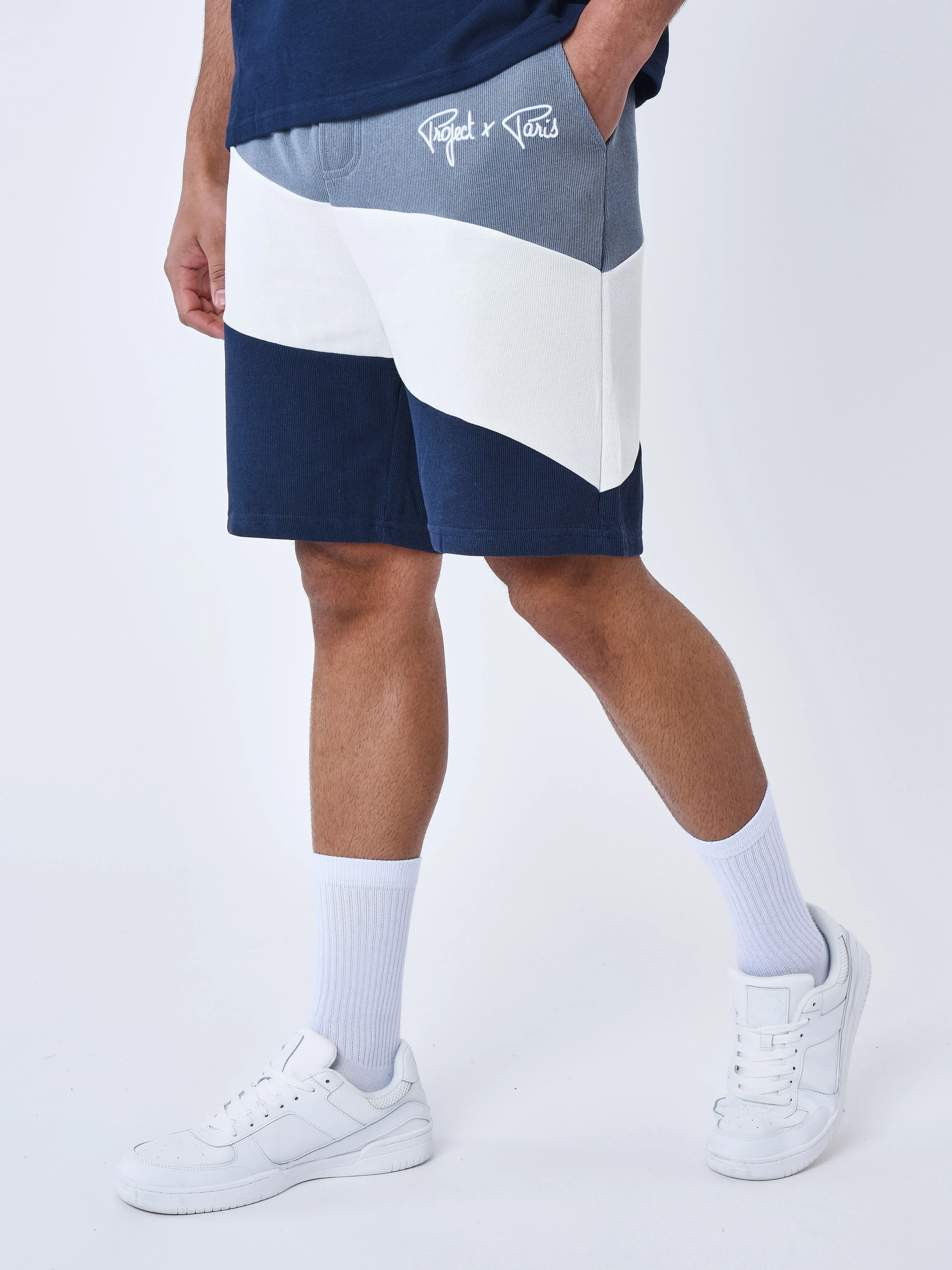 Short Tricolore Style Maille - Image 5