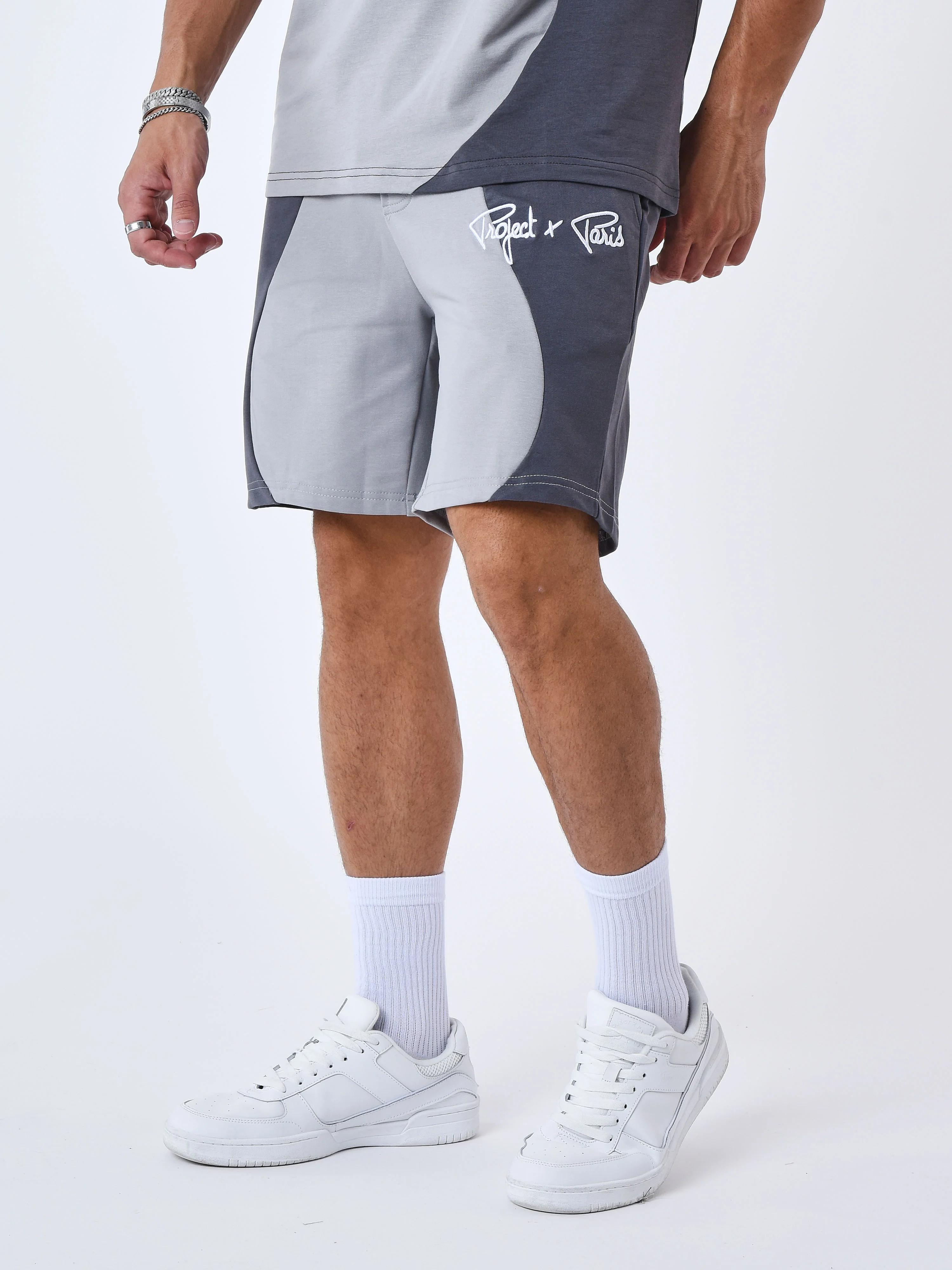 Short bicolore style vague - Image 4