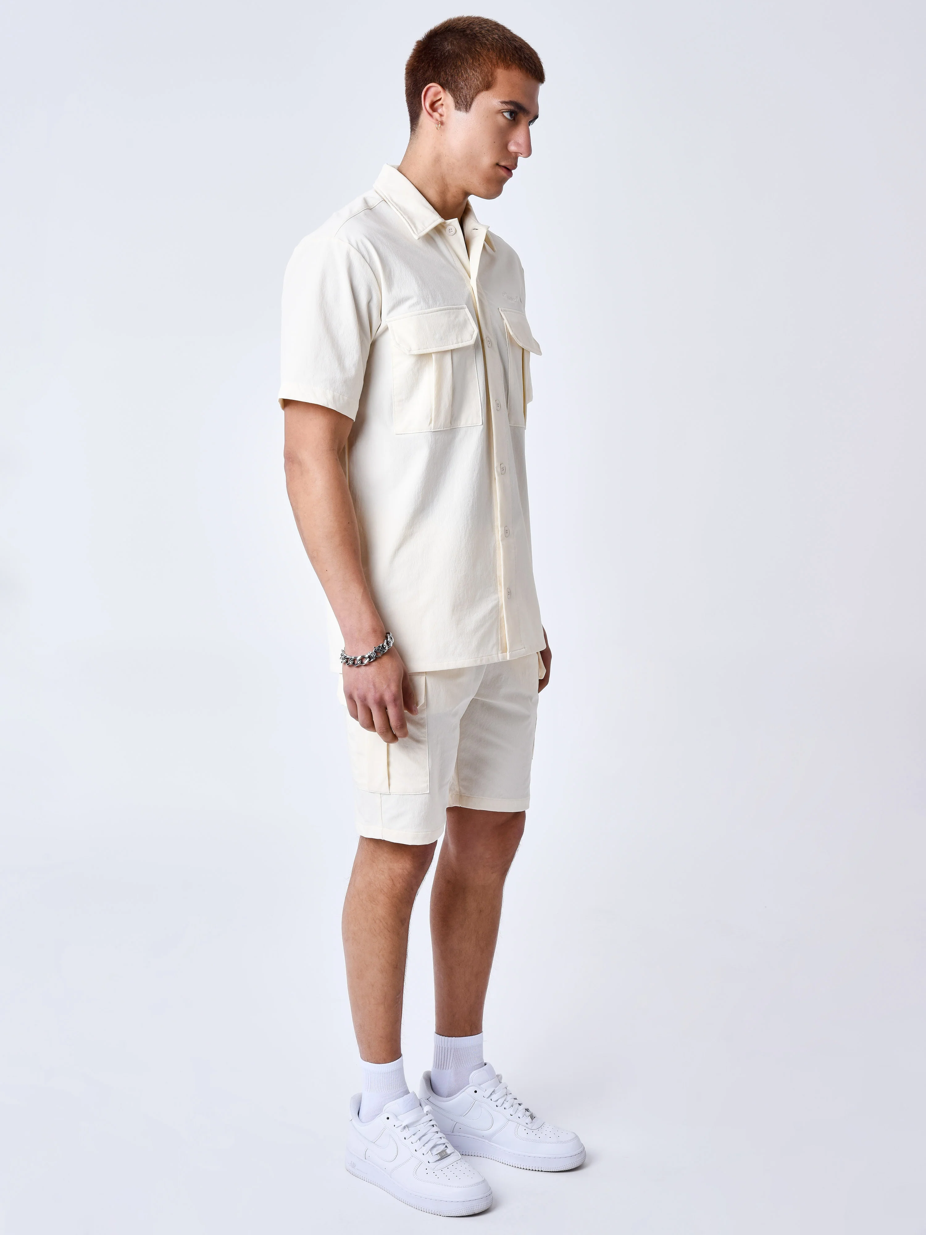 Short uni texturé - Image 2