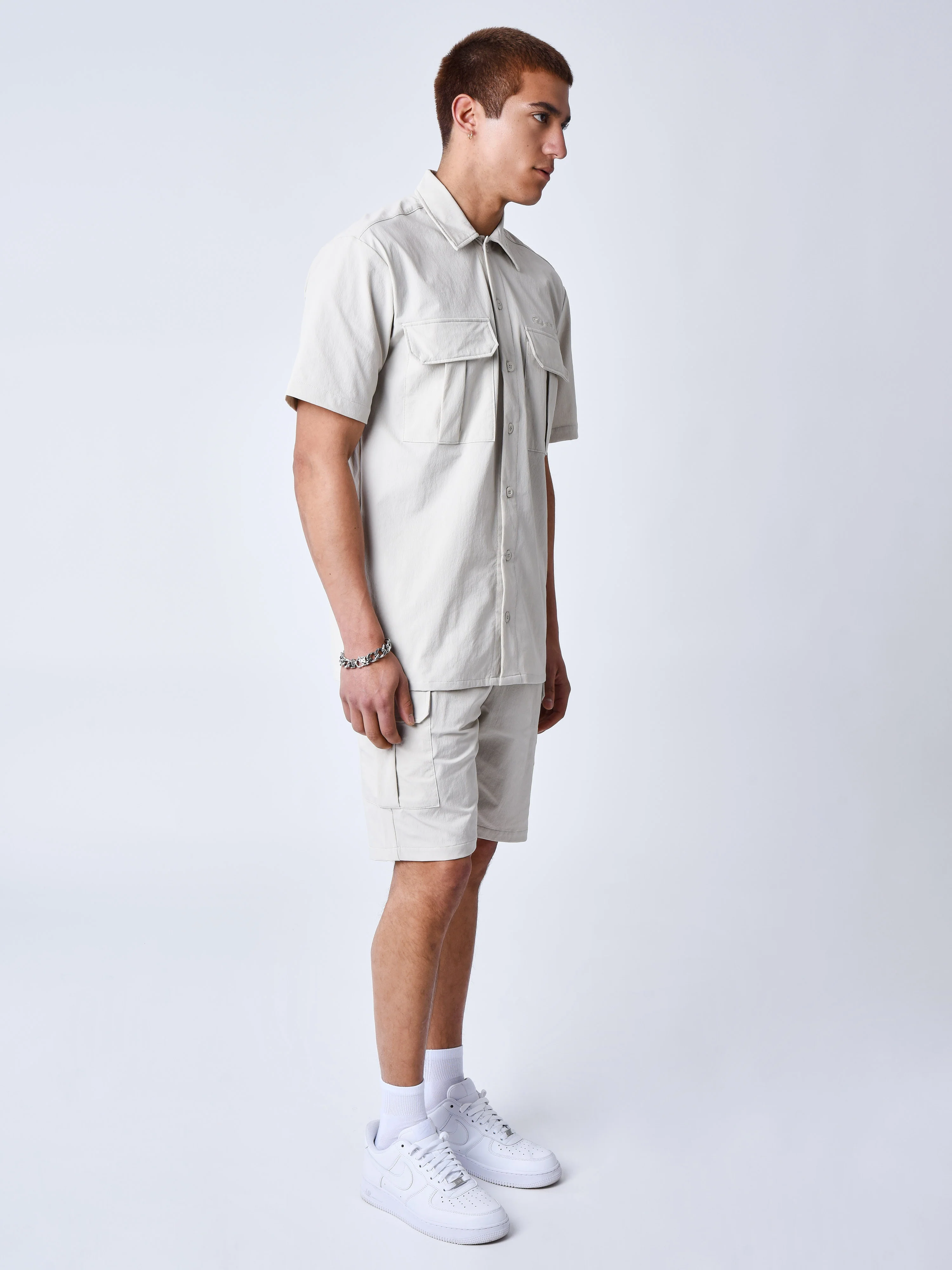 Short uni texturé - Image 2