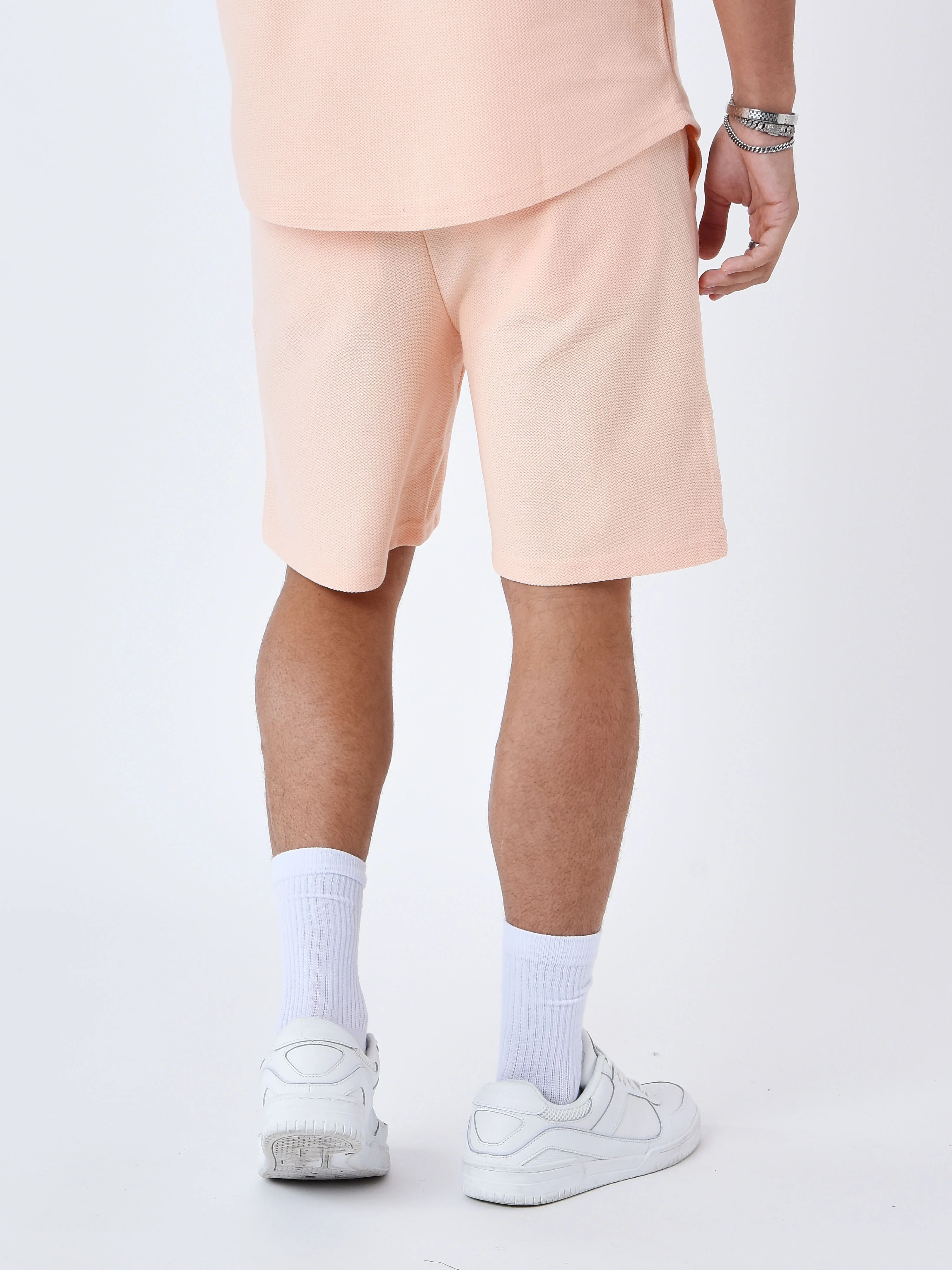 Short uni texturé - Image 5