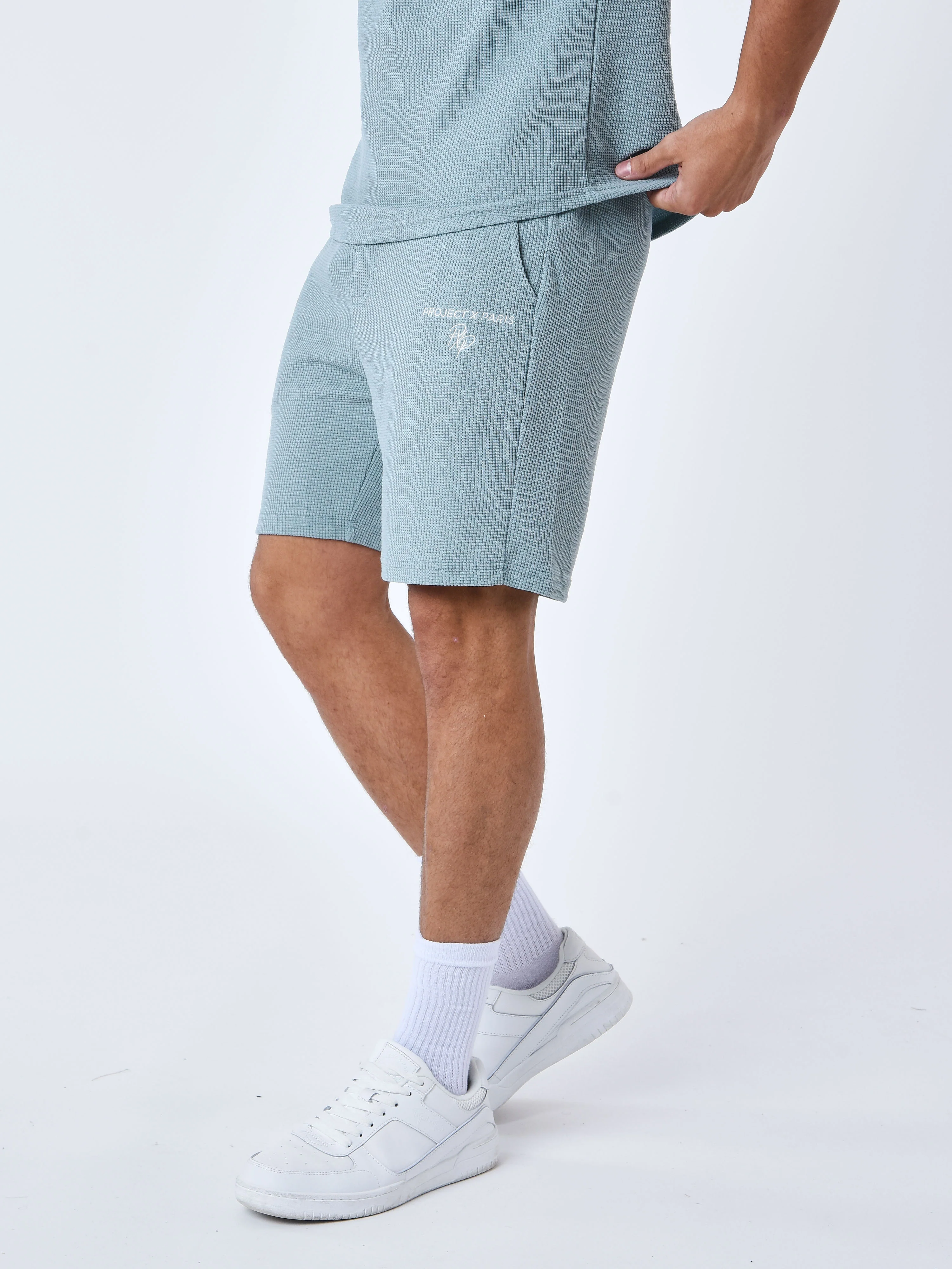 Short uni texturé - Image 4