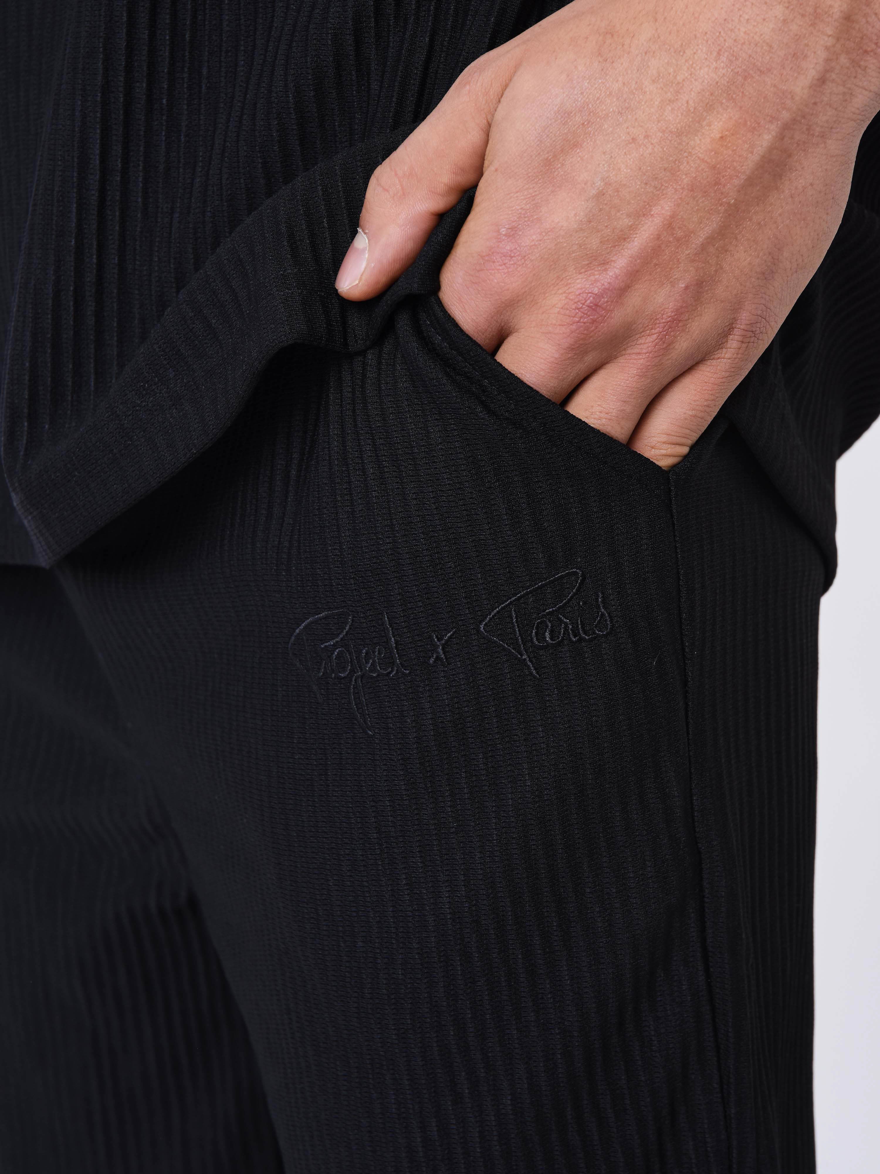 Short uni texturé - Image 5