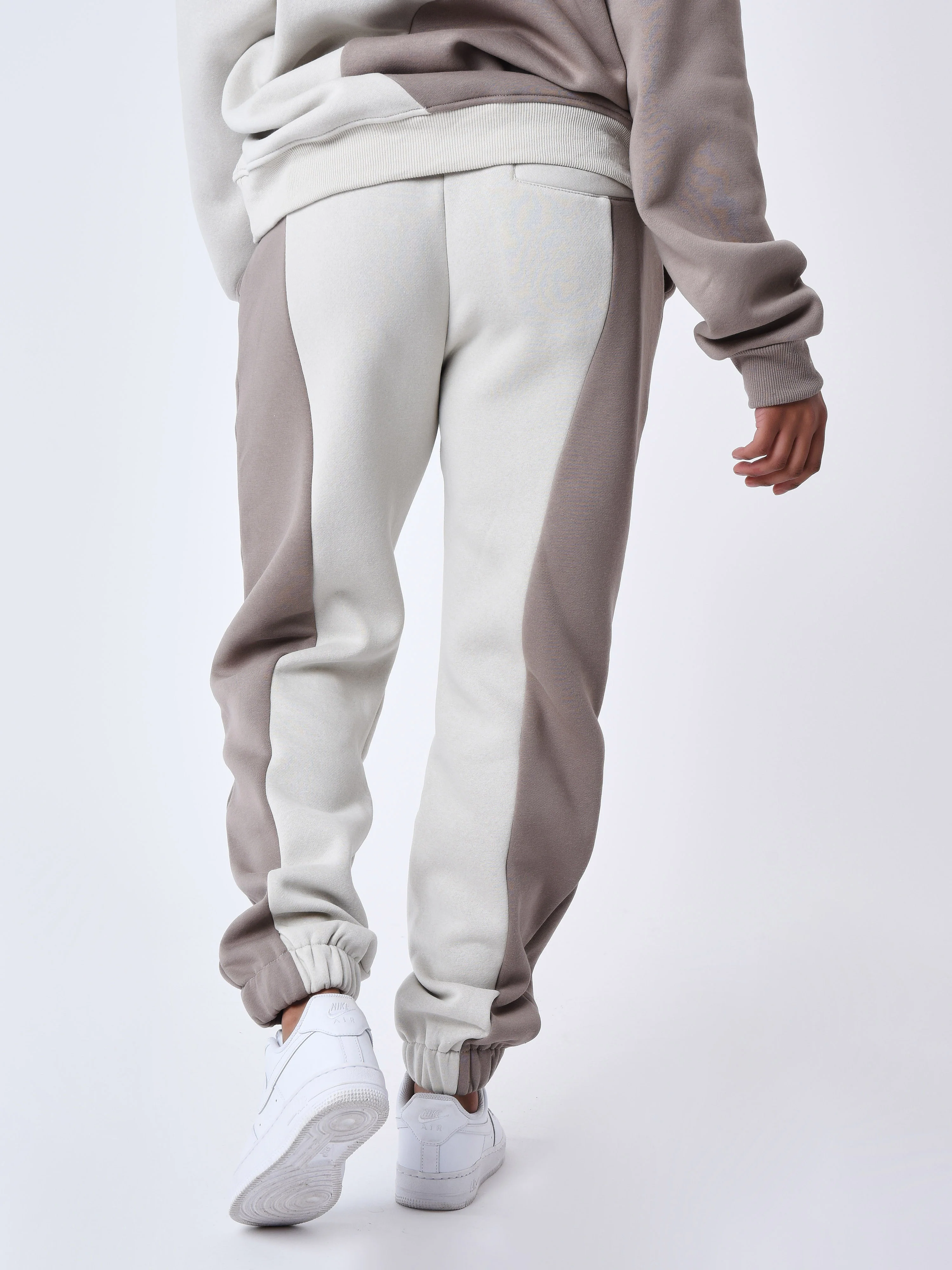 Bas de jogging bicolore style vague - Image 9