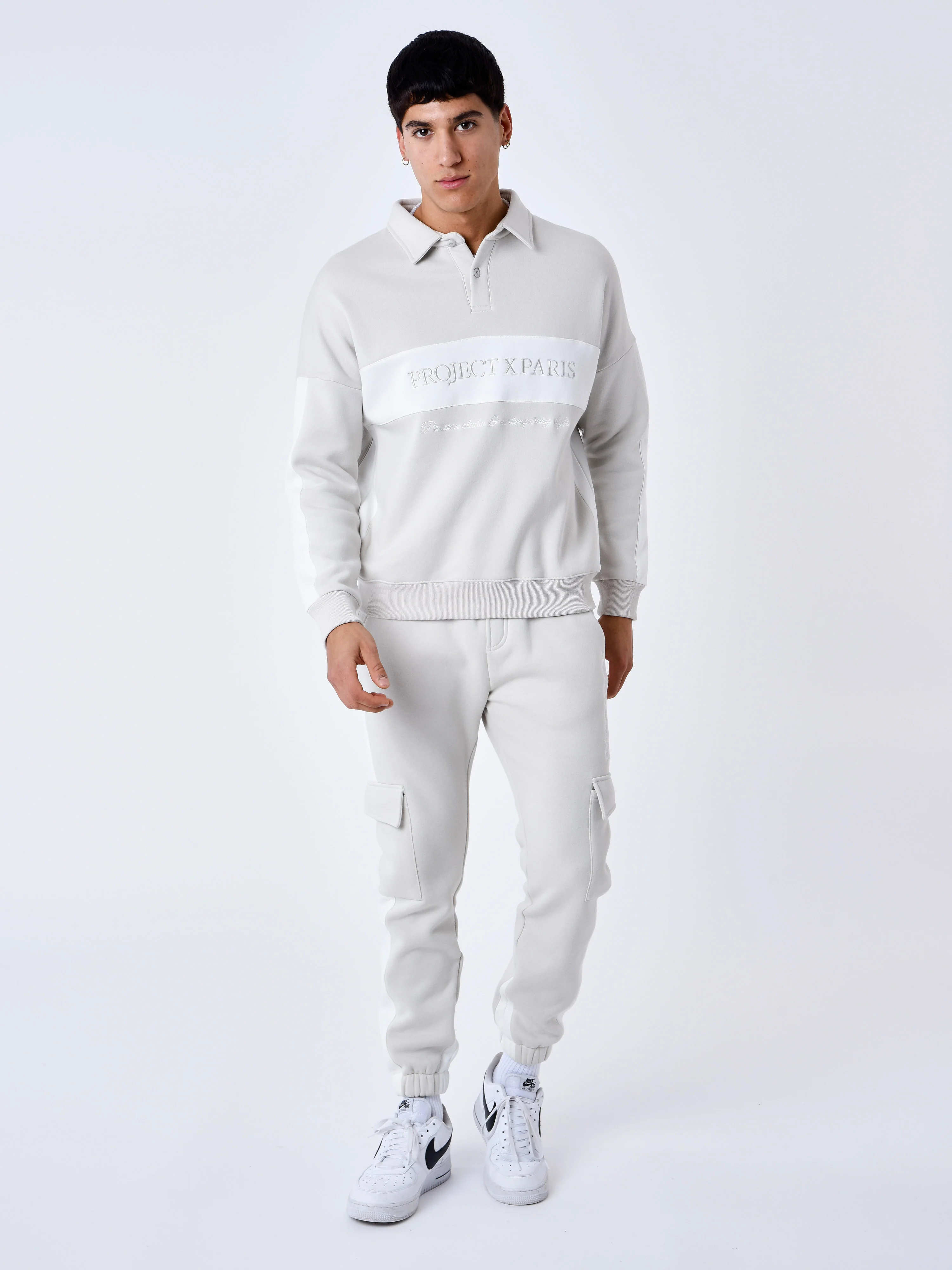 Sweat col polo Bande - Image 3