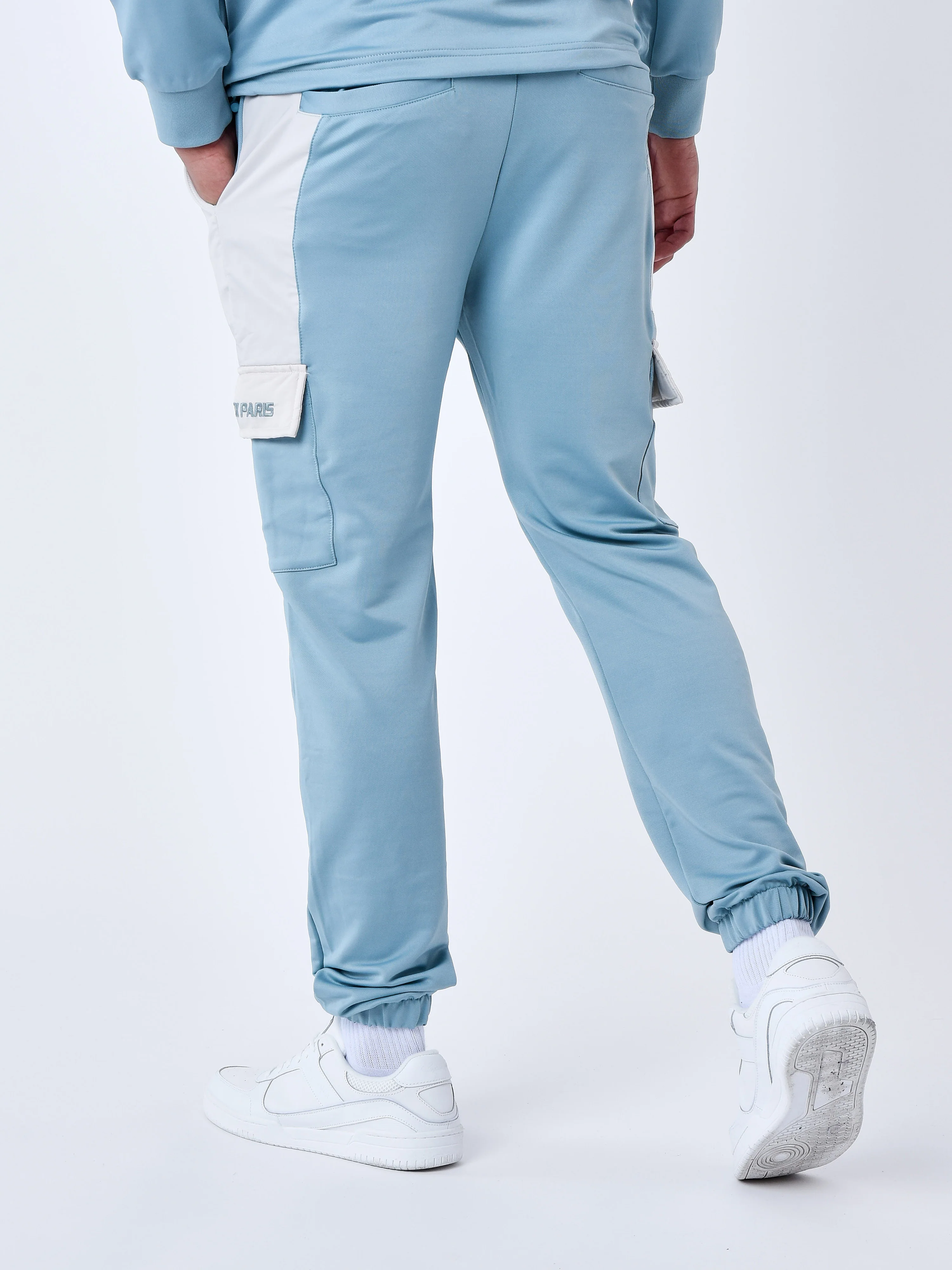 Bas de jogging style cargo bicolore - Image 5