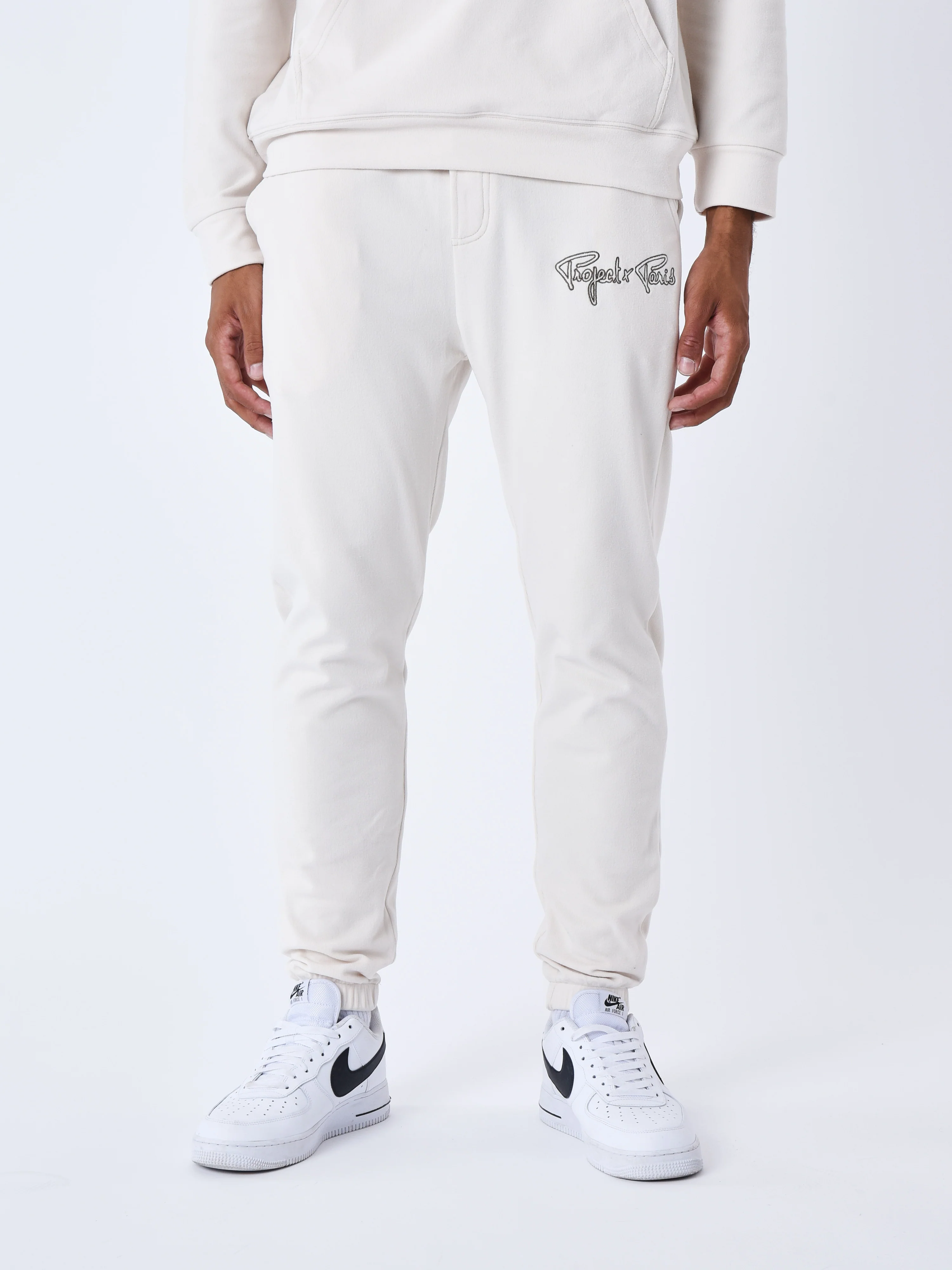 Bas de jogging Contour du Logo brodé