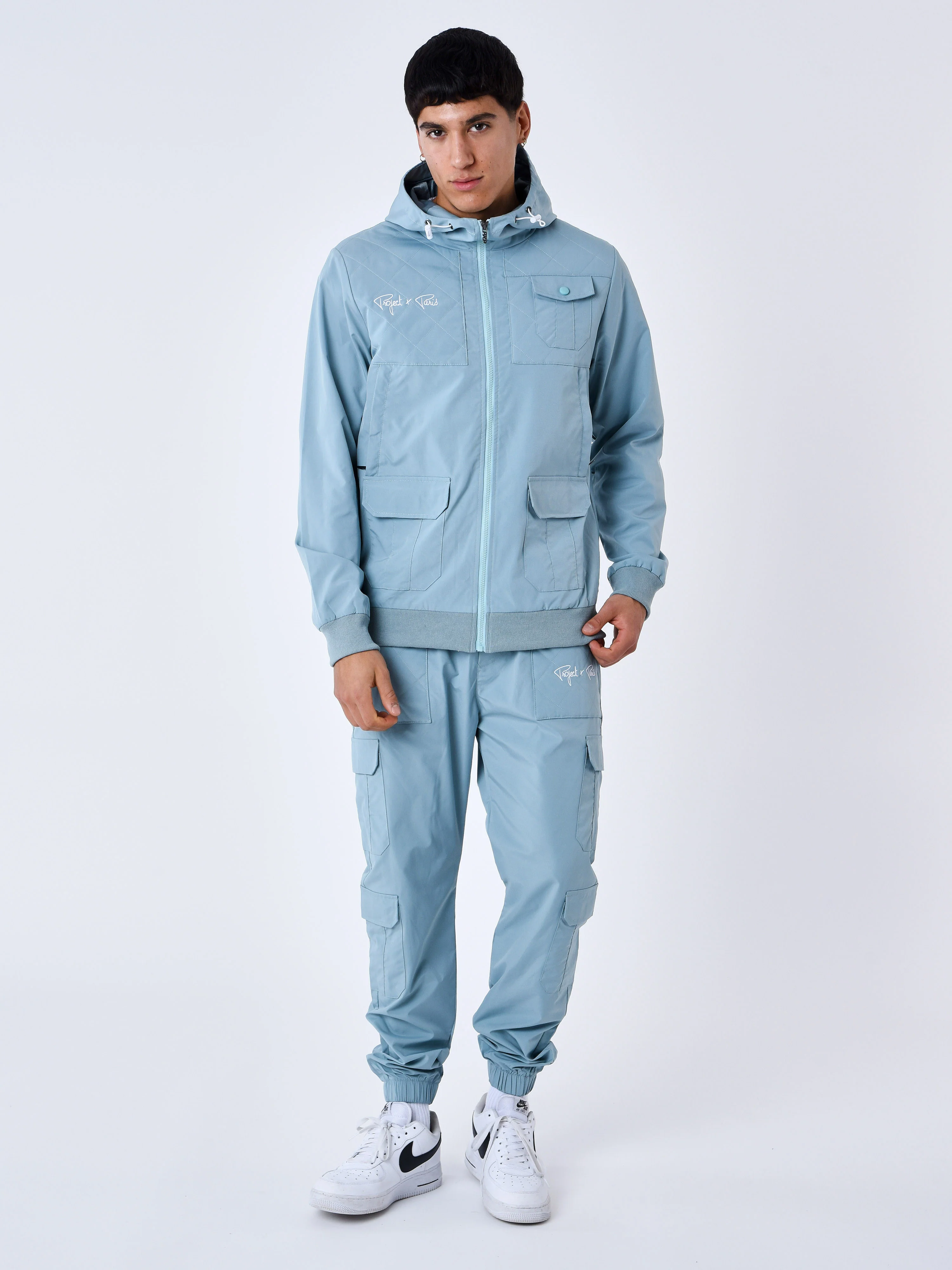 Pantalons cargo avec empiècement - Image 3