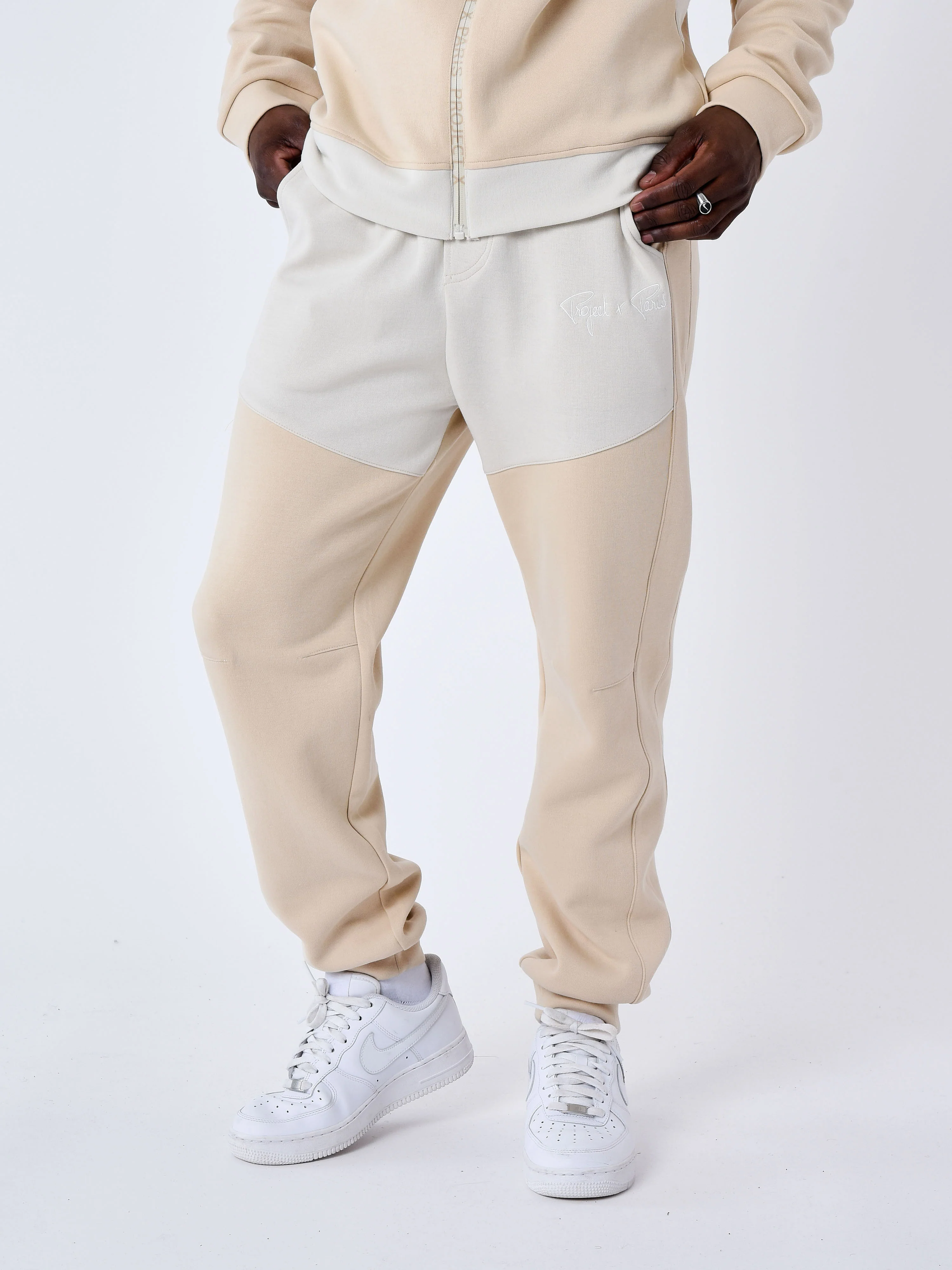 Bas de jogging two tone