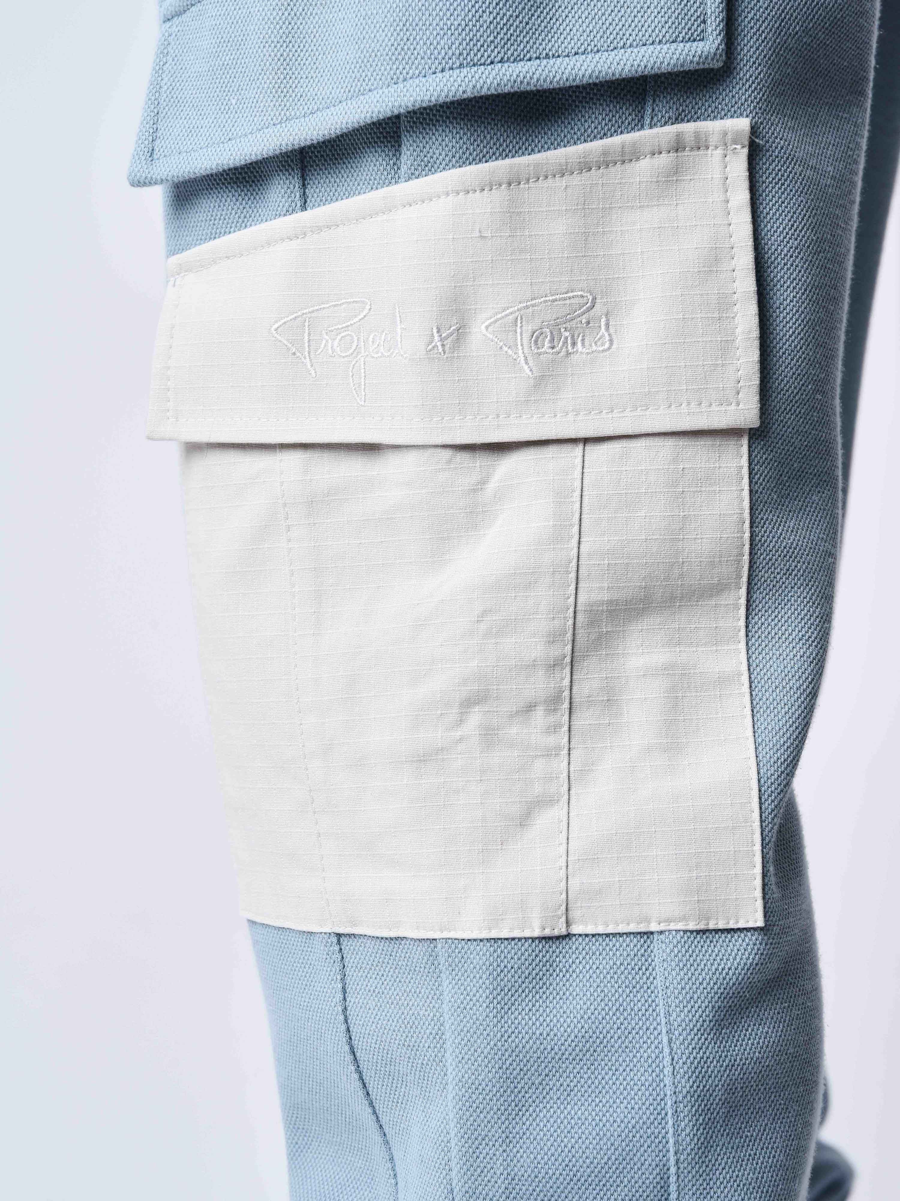 Pantalon de jogging bi-matière a poches - Image 6