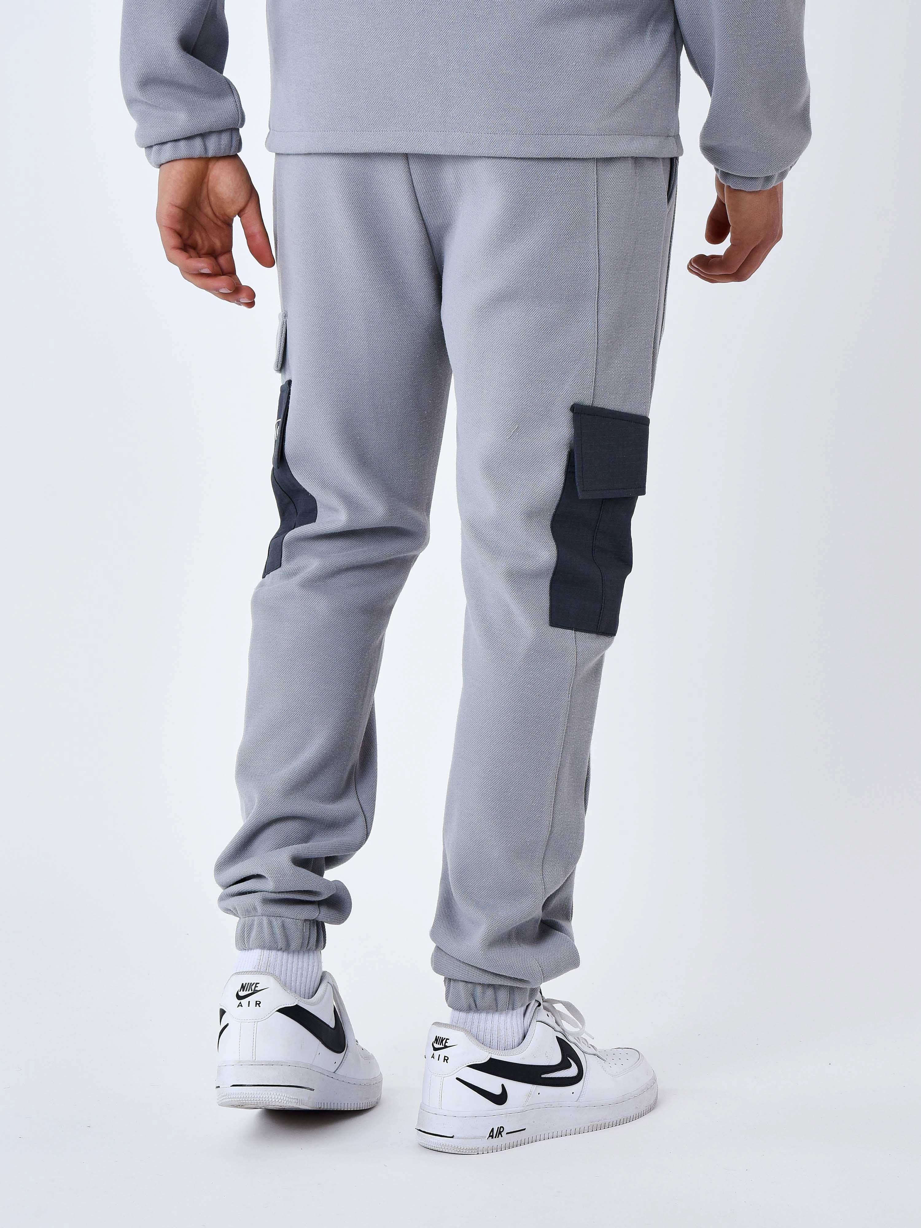 Pantalon de jogging bi-matière a poches - Image 5