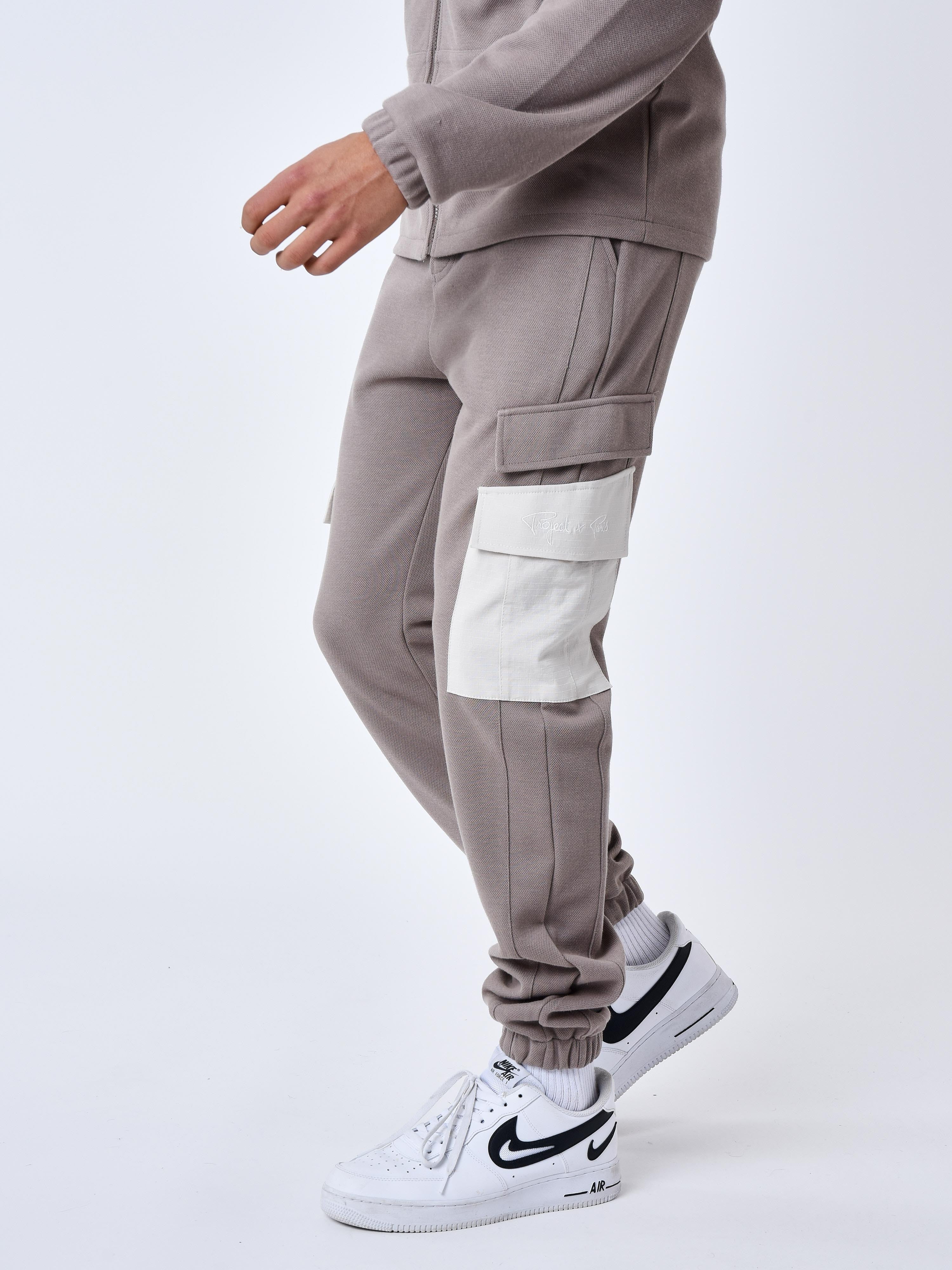 Pantalon de jogging bi-matière a poches - Image 5
